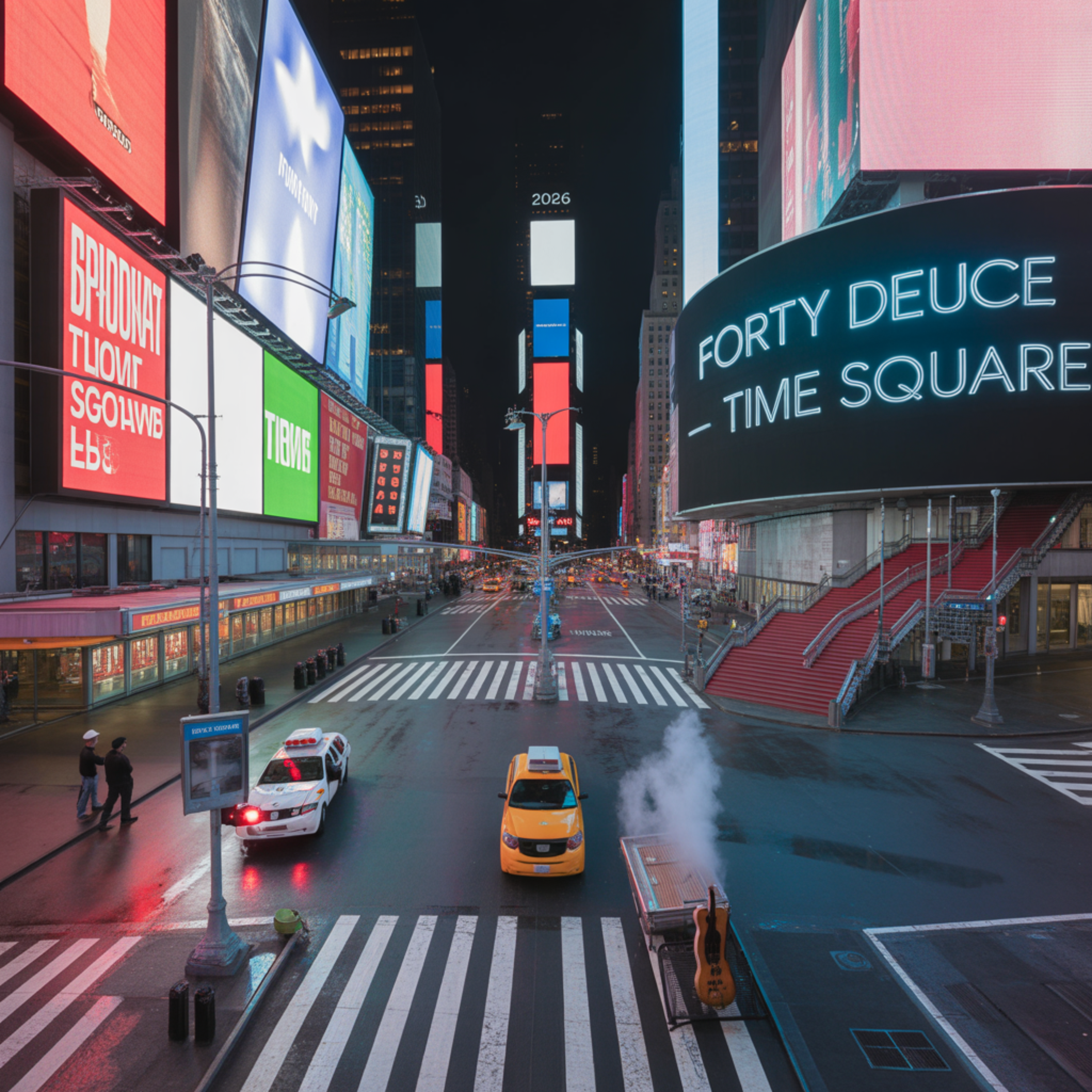 Forty Deuce 42nd Street Times Square artwork