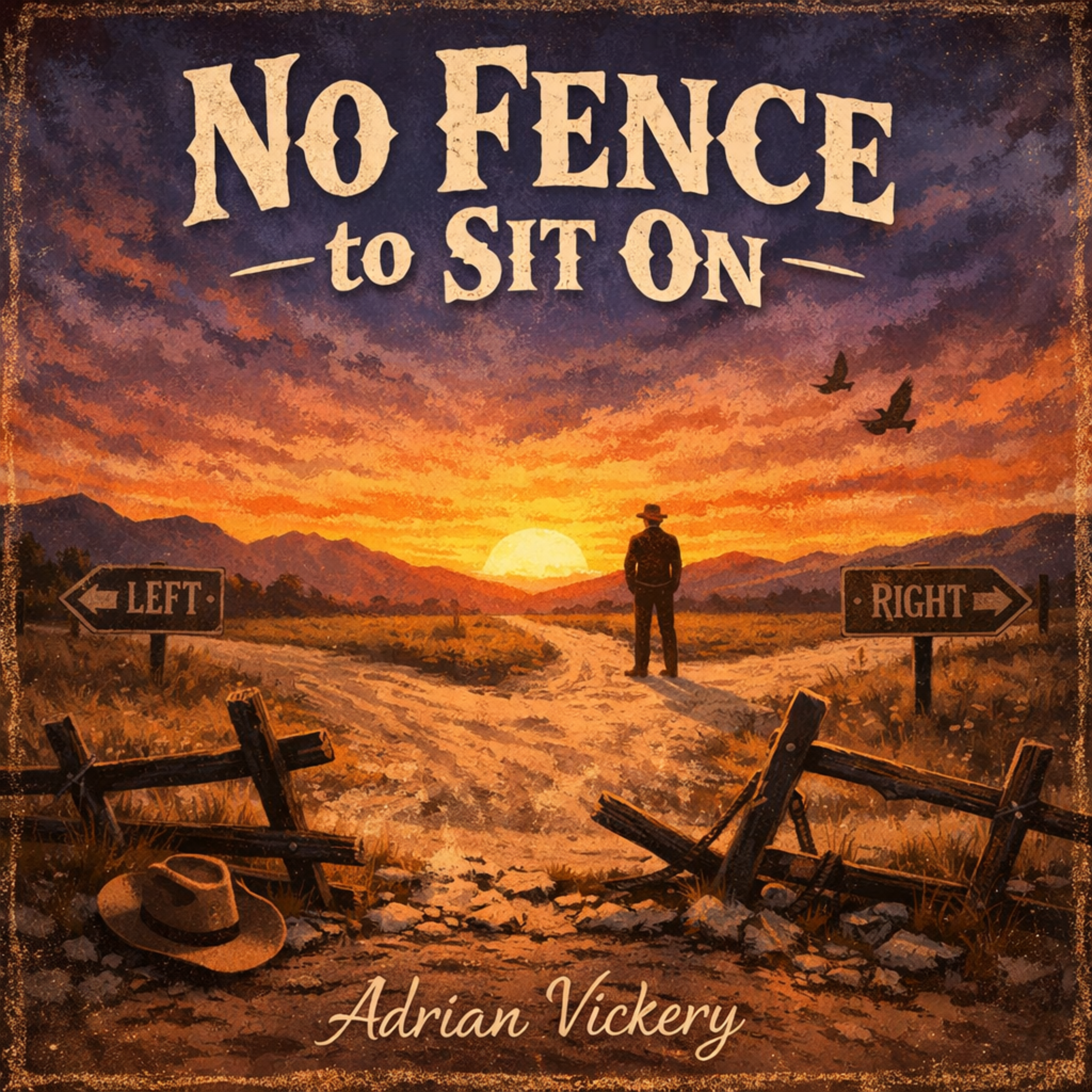 No Fence to Sit On artwork