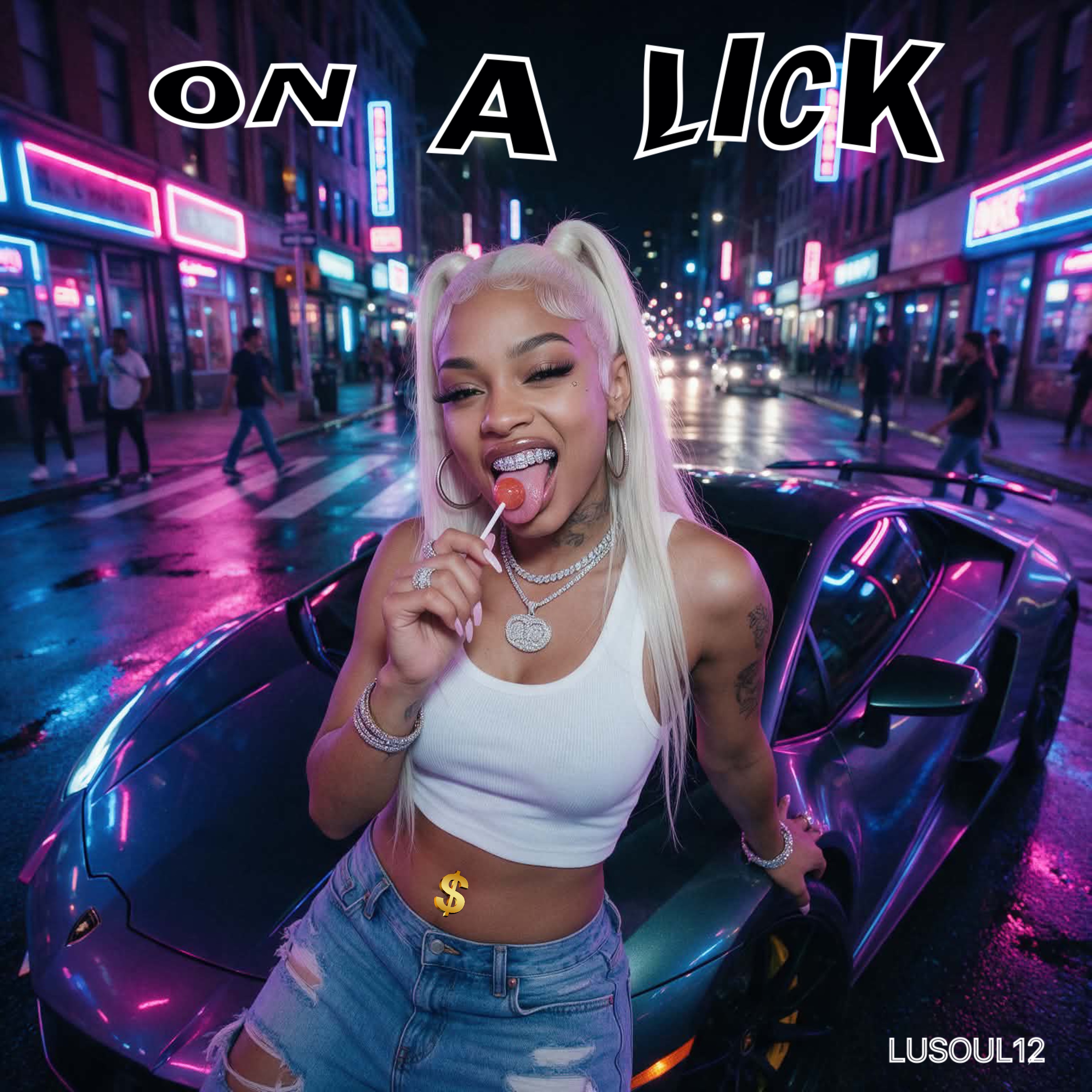 ON A LICK by Lusoul12 cover art