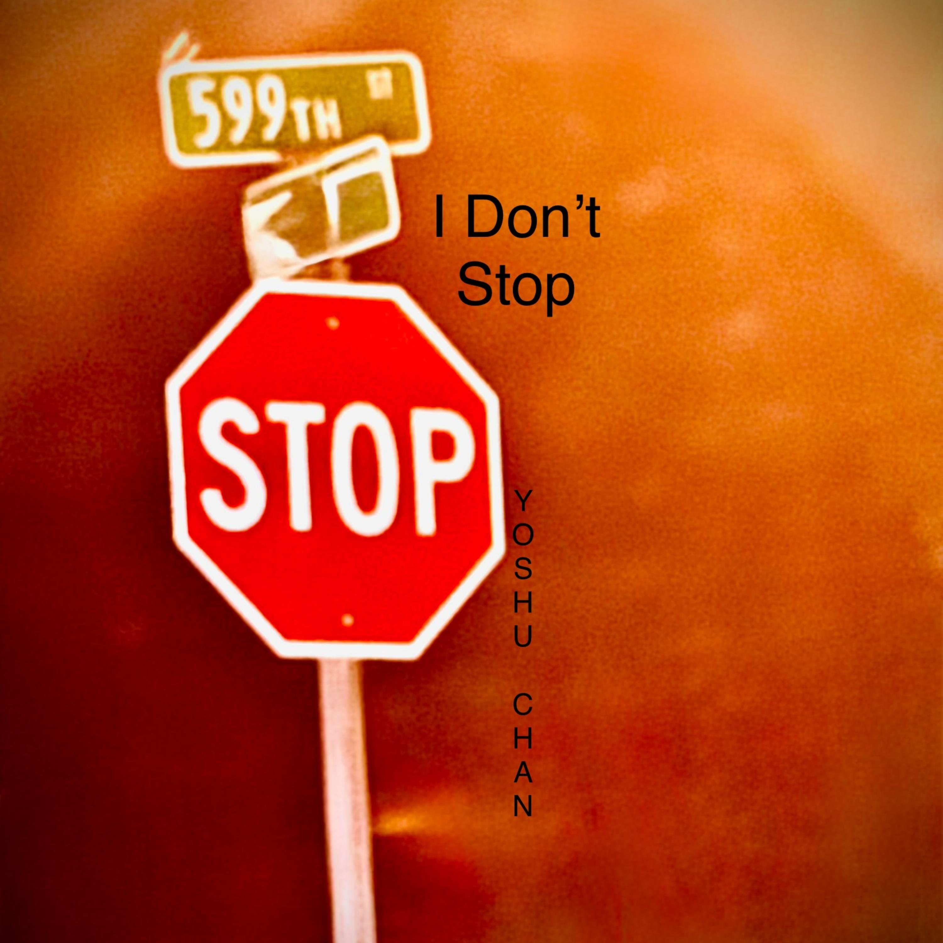 I Don’t Stop artwork