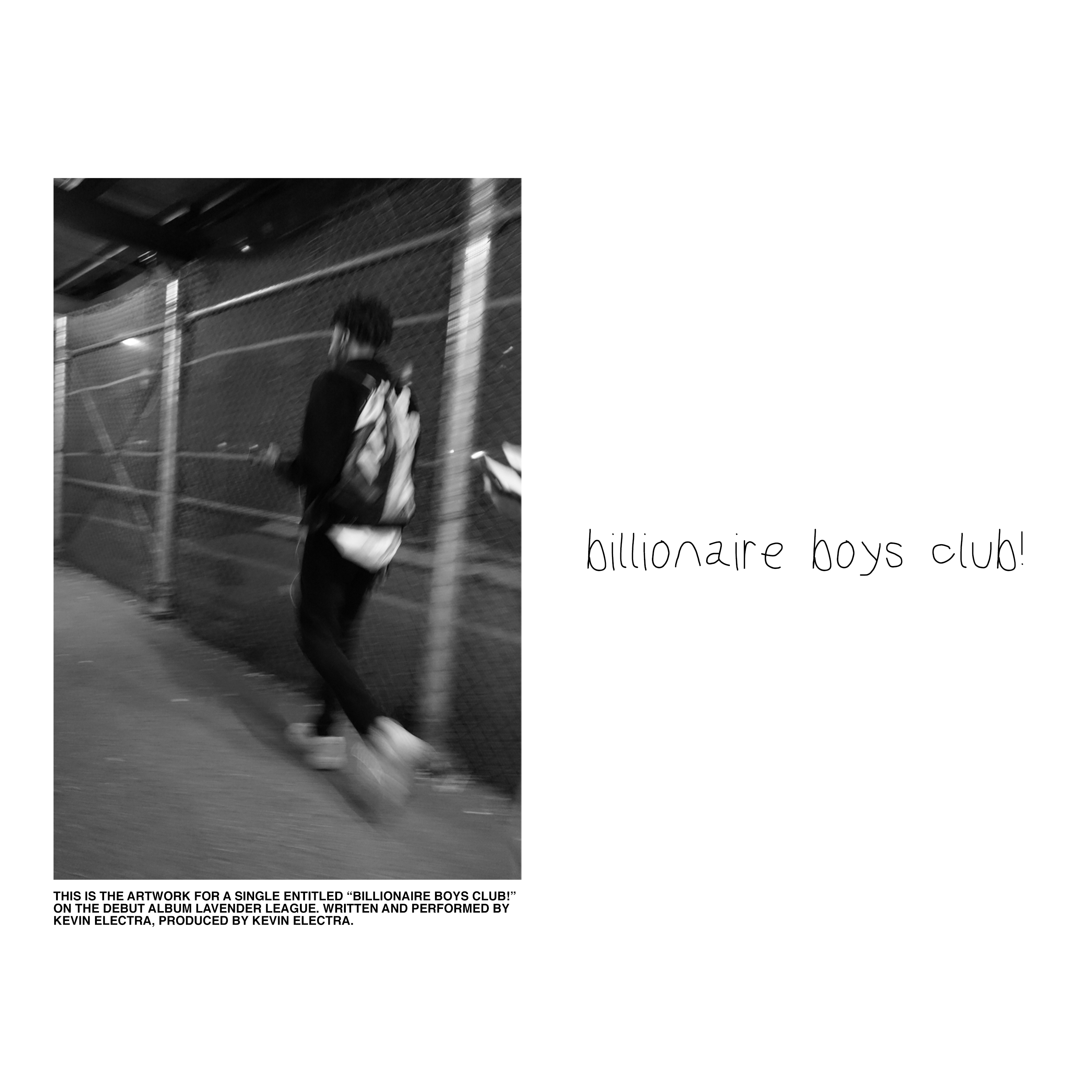 billionaire boys club! artwork