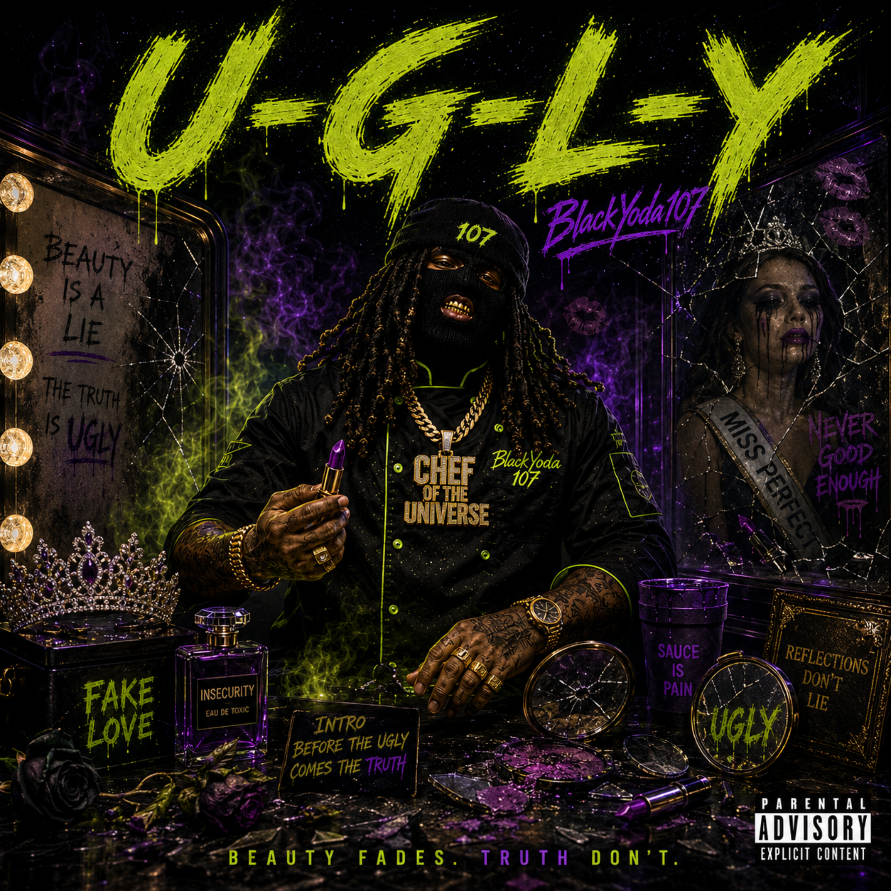 U-G-L-Y by BlackYoda107 cover art