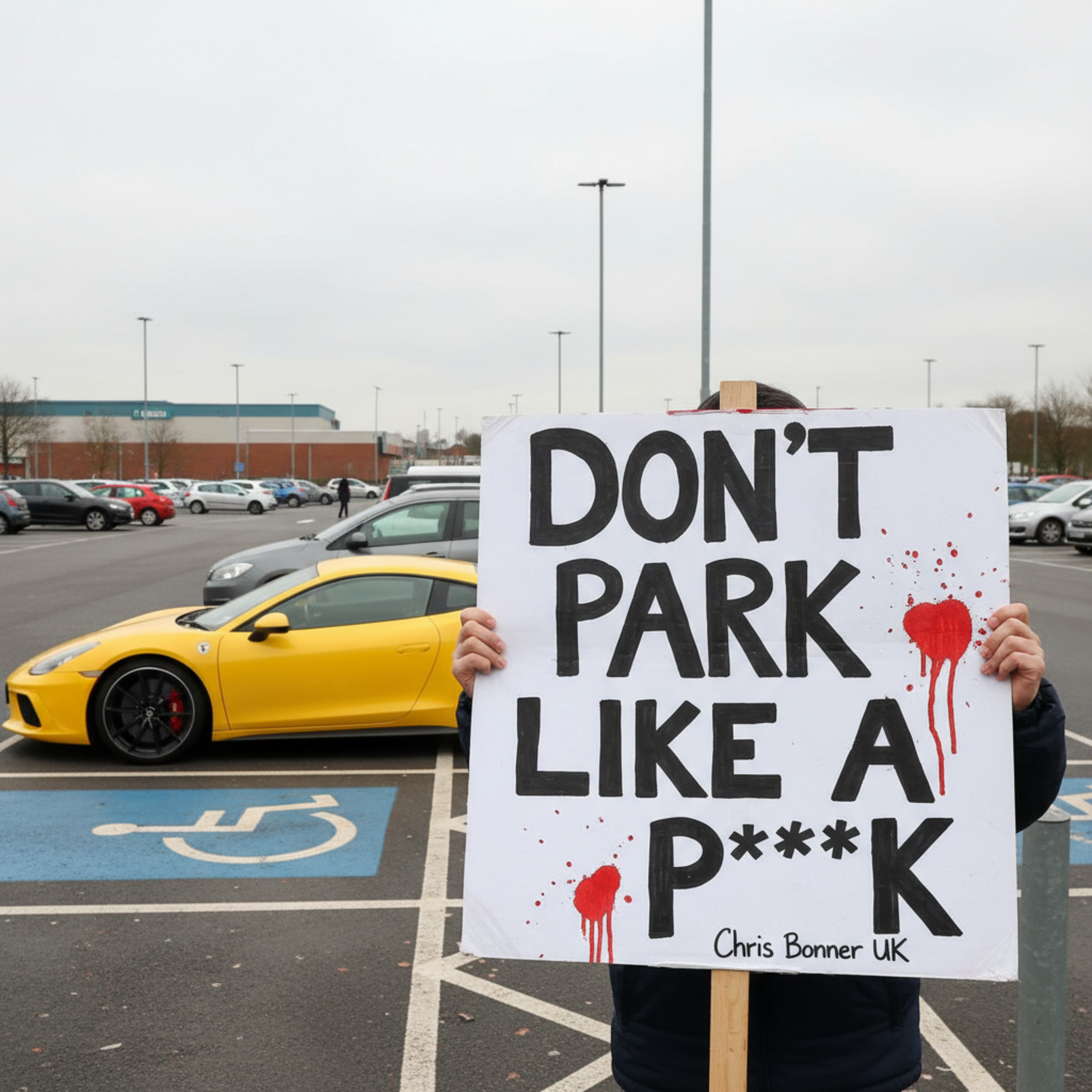 Don't Park Like A Prick by Chris Bonner UK cover art
