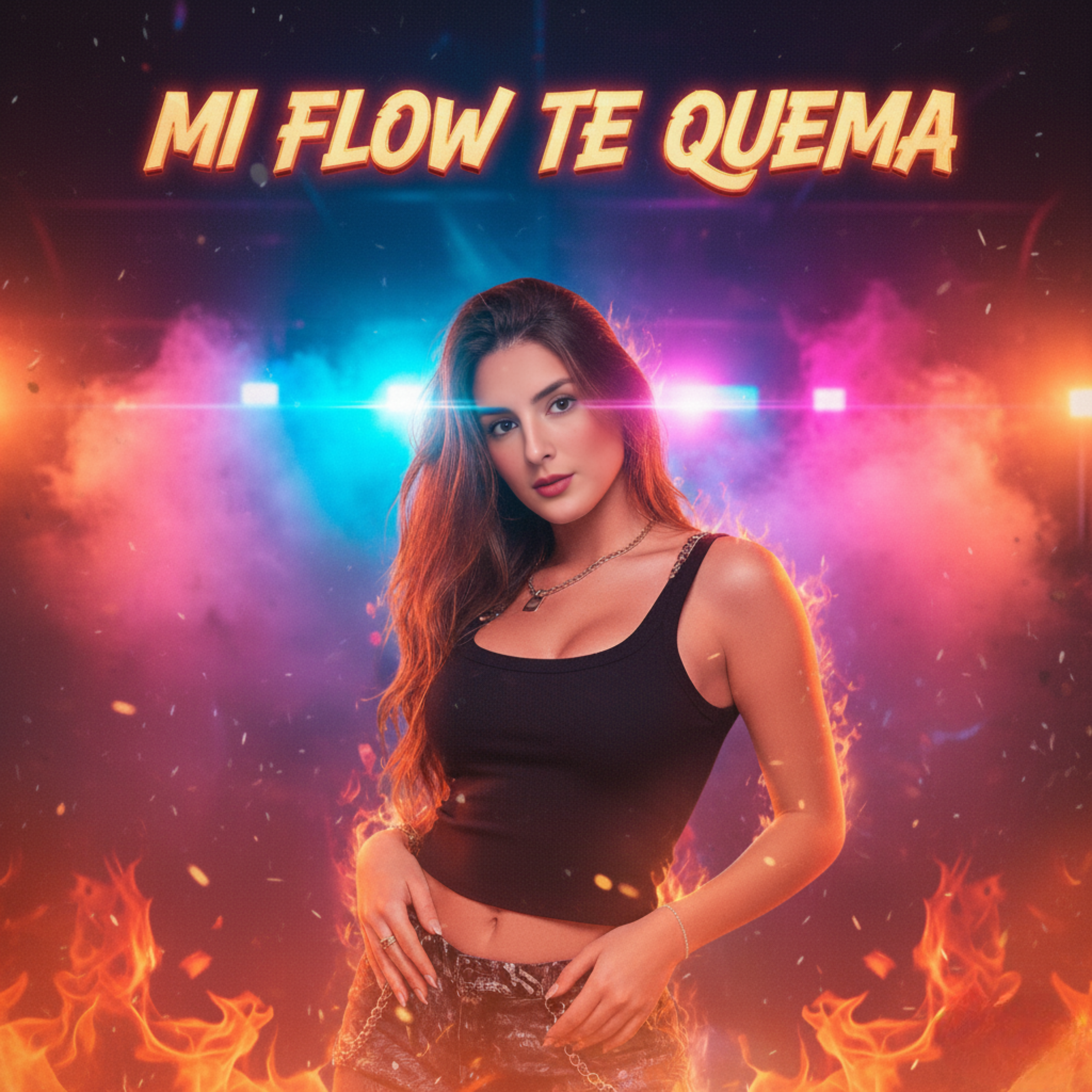 Mi Flow Te Quema artwork