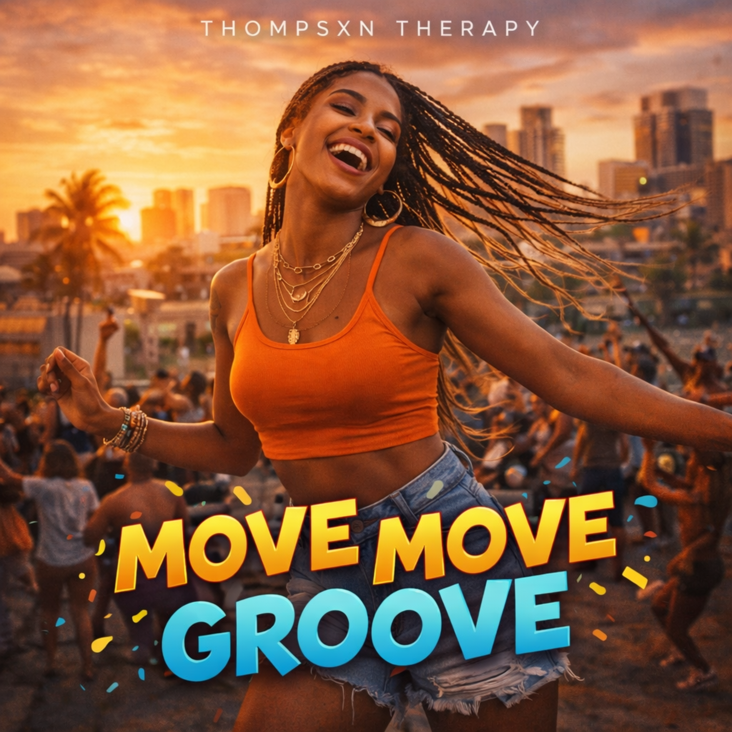 Move Move Groove by Thompsxn Therapy cover art