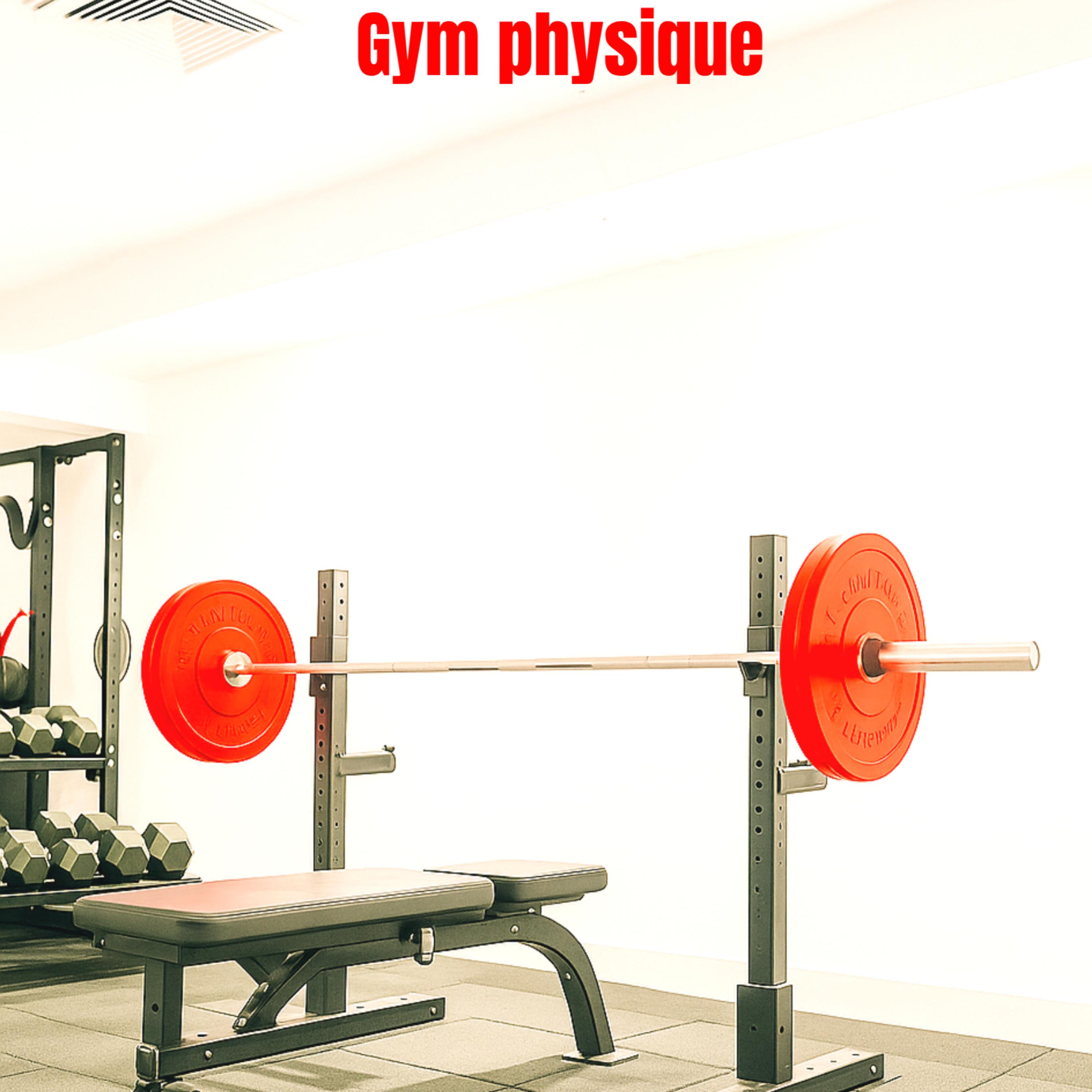 Gym physique artwork