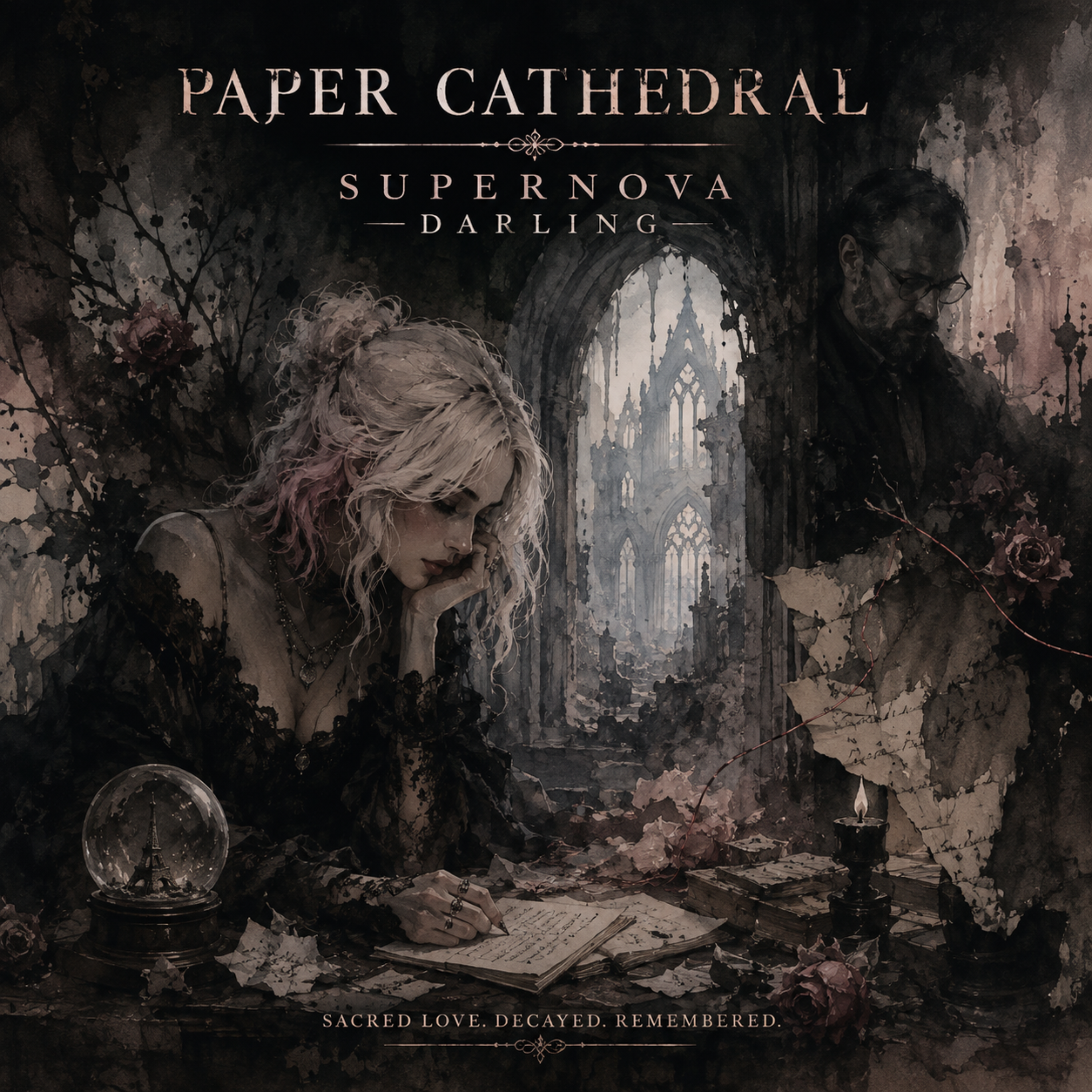 Paper cathedral - Digital Ghosts by Supernova darling cover art
