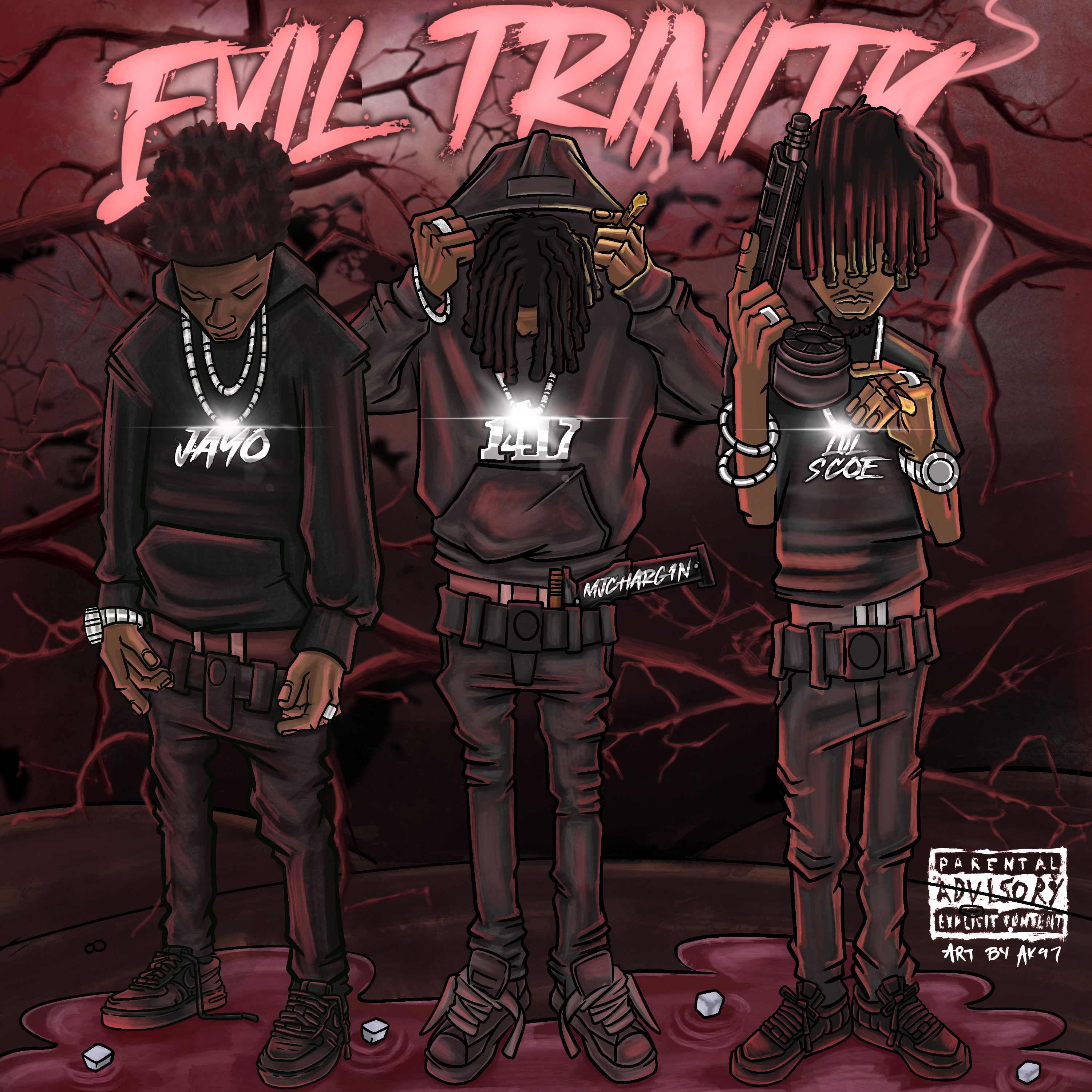 Evil Trinity artwork