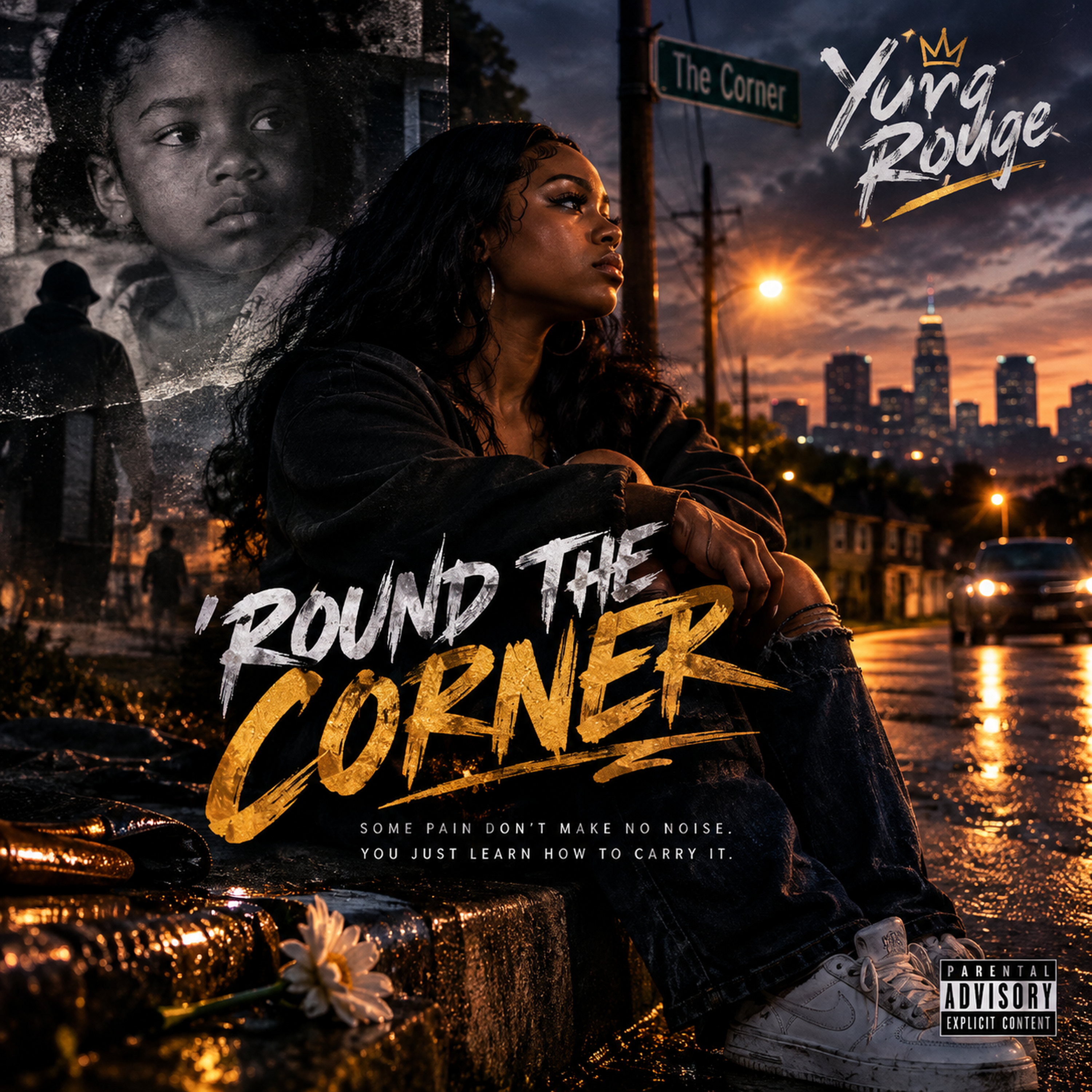Round The Corner by Yung Rouge cover art