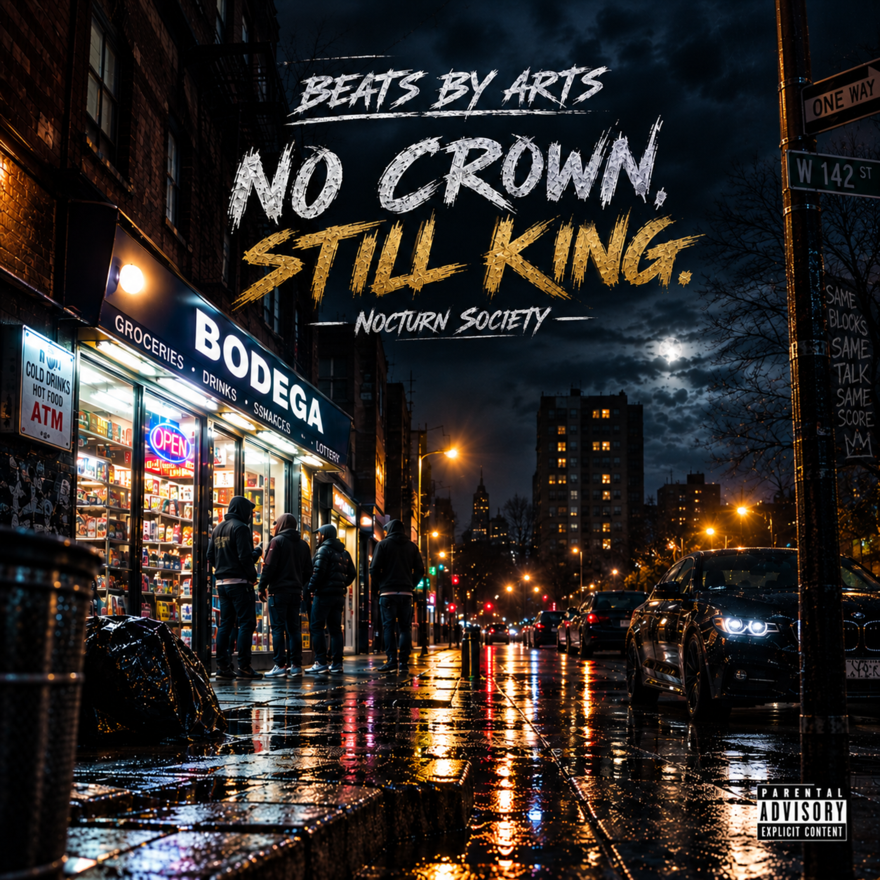 Back alley king by beats by arts cover art