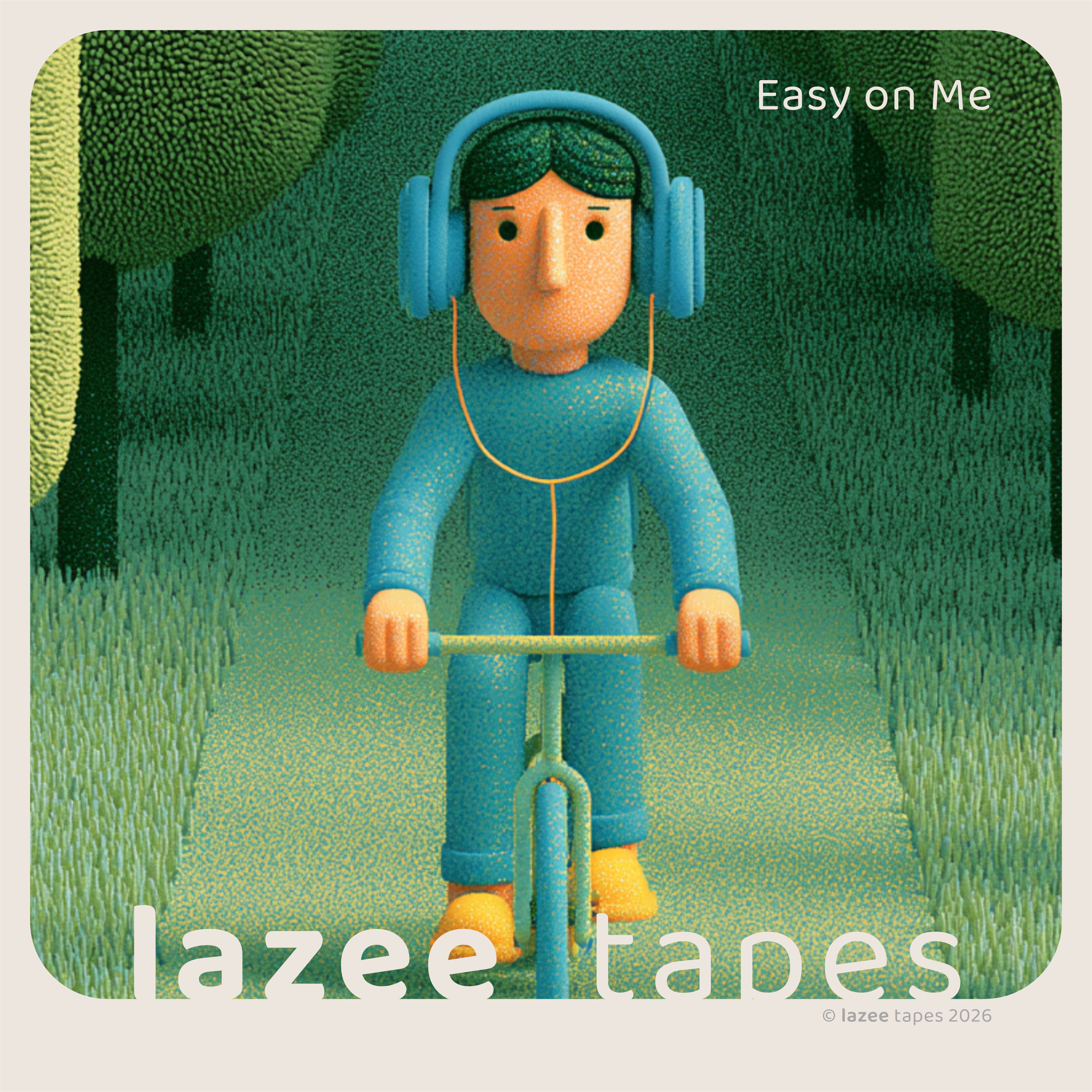 Easy on Me by lazee tapes cover art