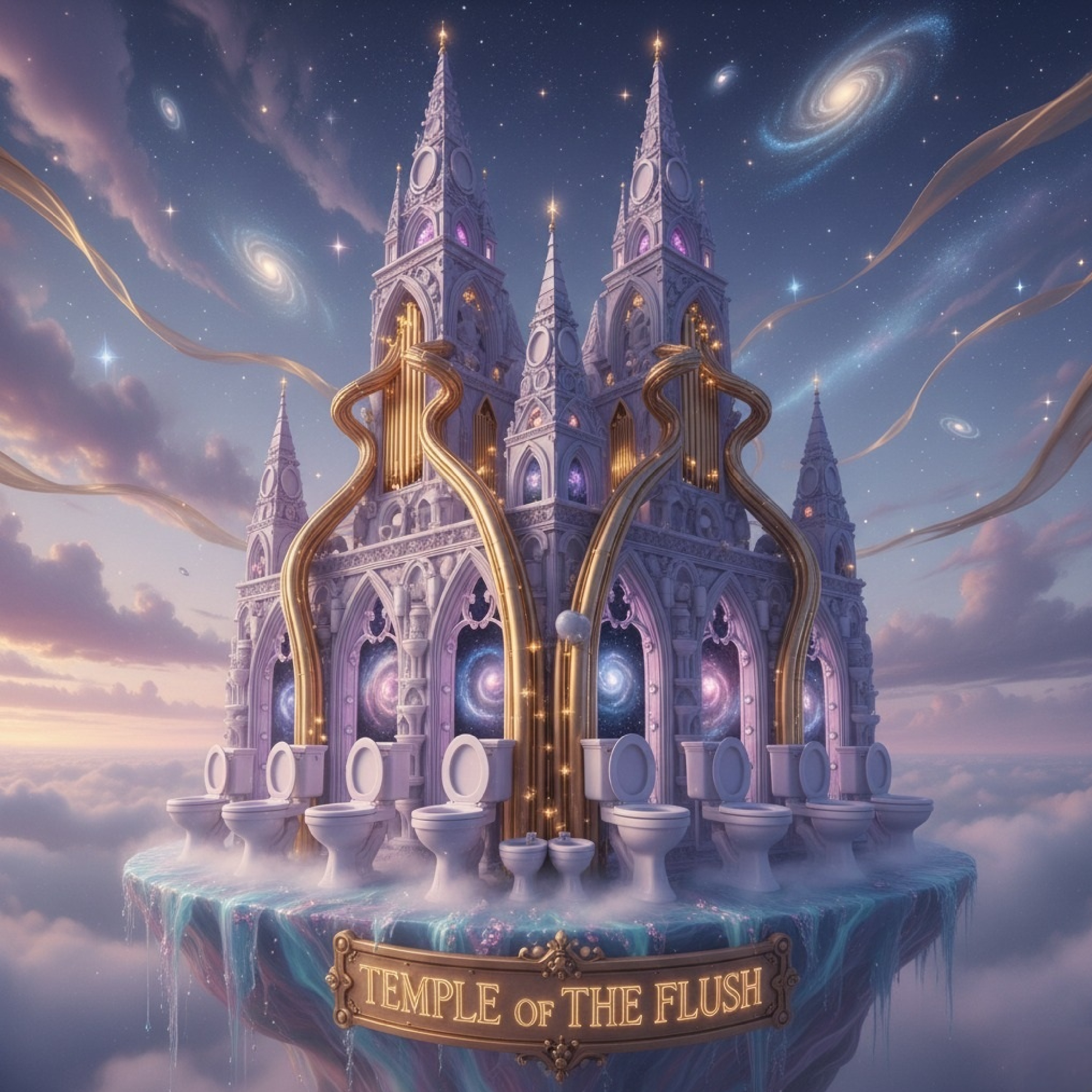 TEMPLE OF THE FLUSH artwork