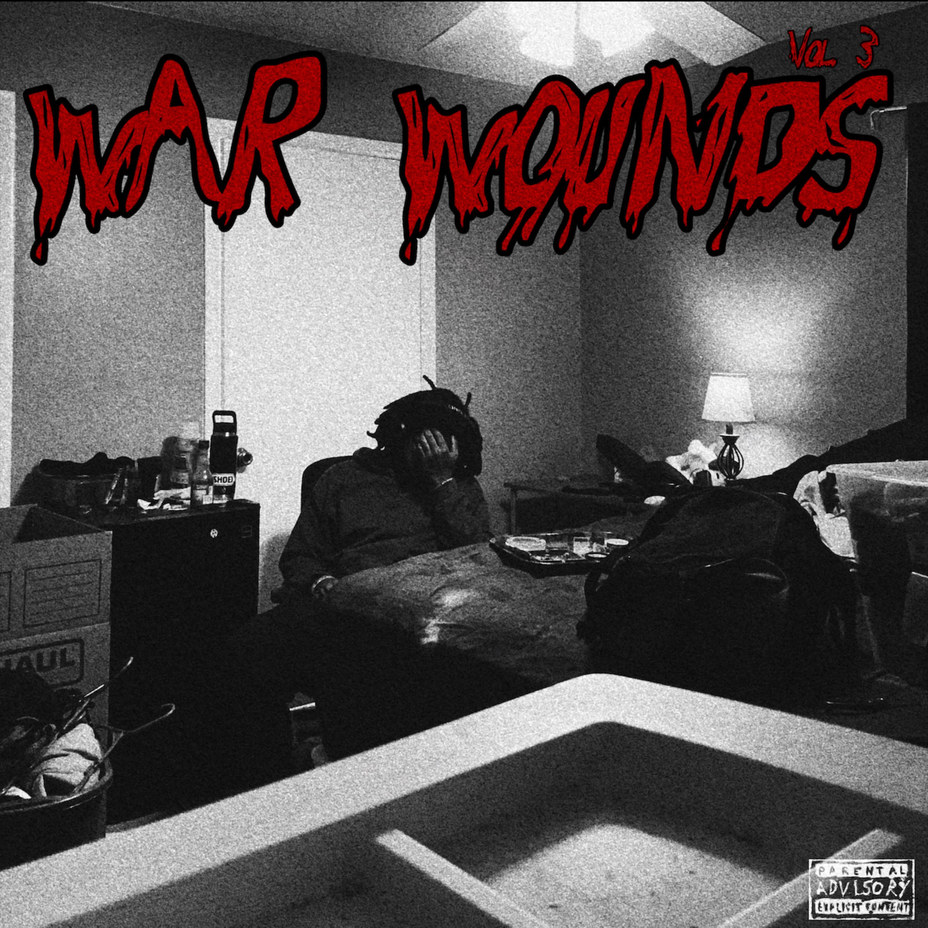 WAR WOUNDS: volume three artwork