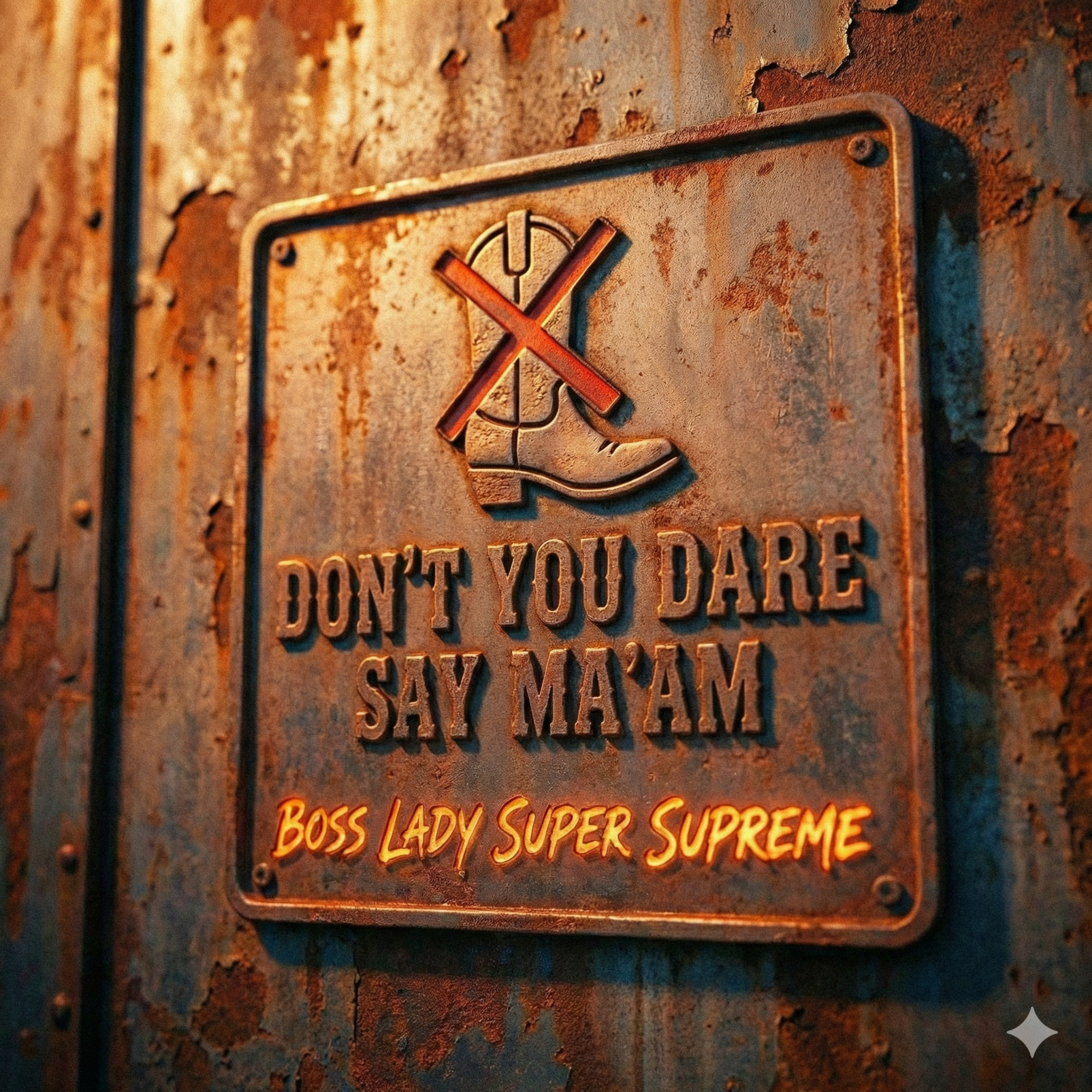 Don't You Dare Say Ma'am artwork