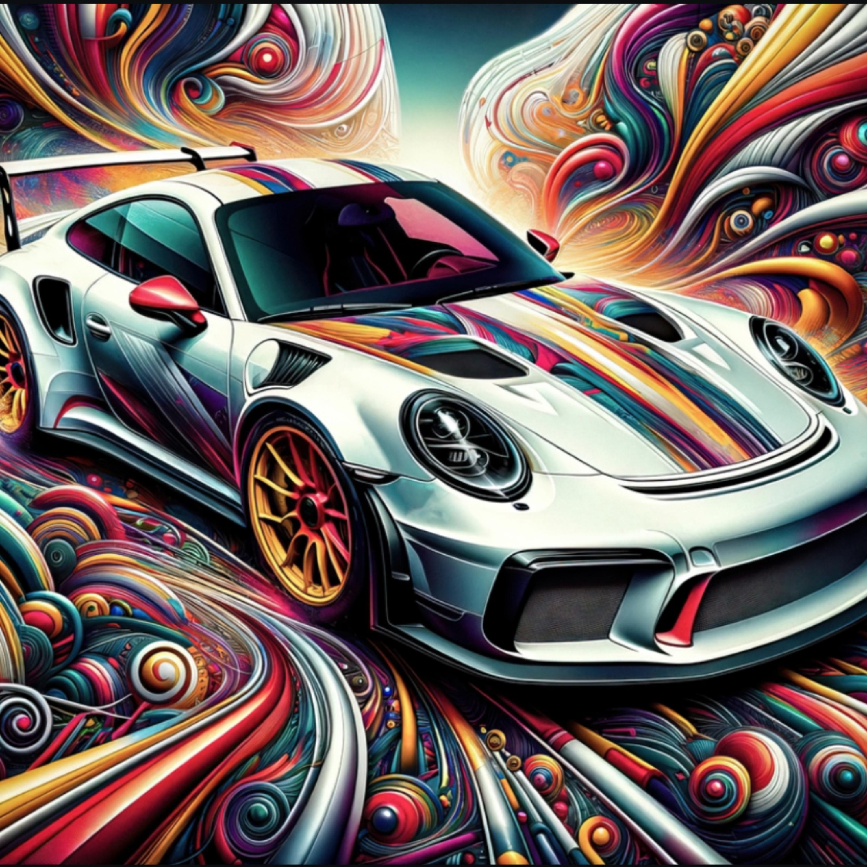 porshe artwork