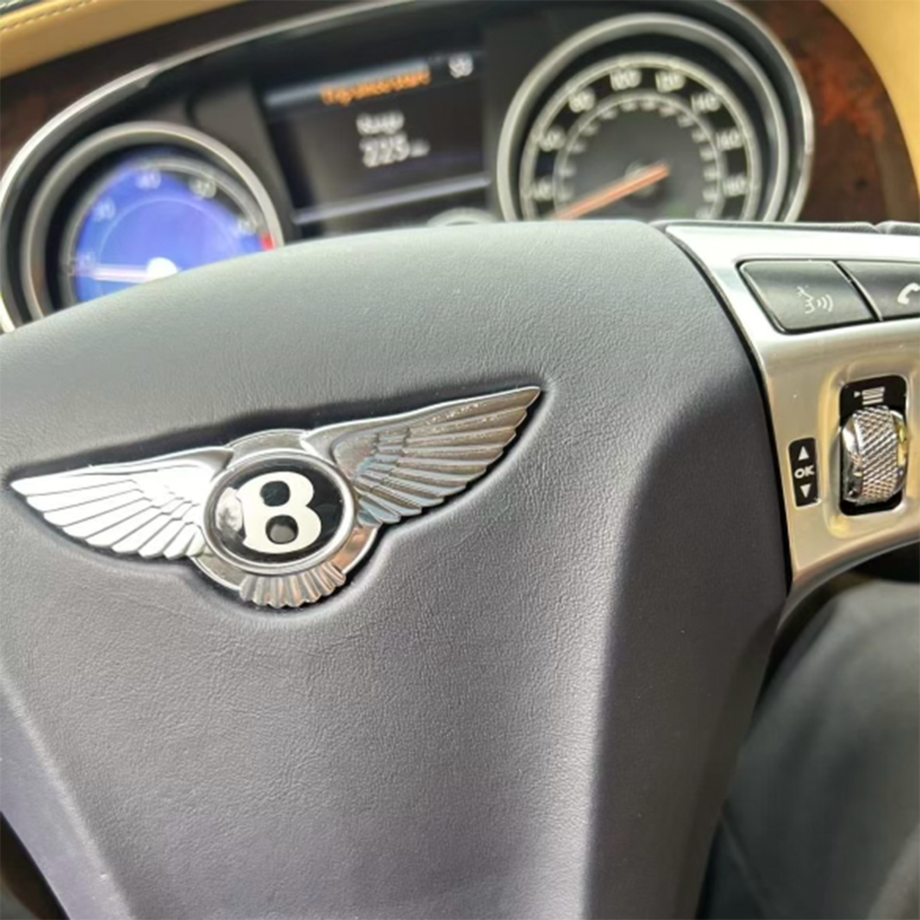 IN A BENTLEY artwork