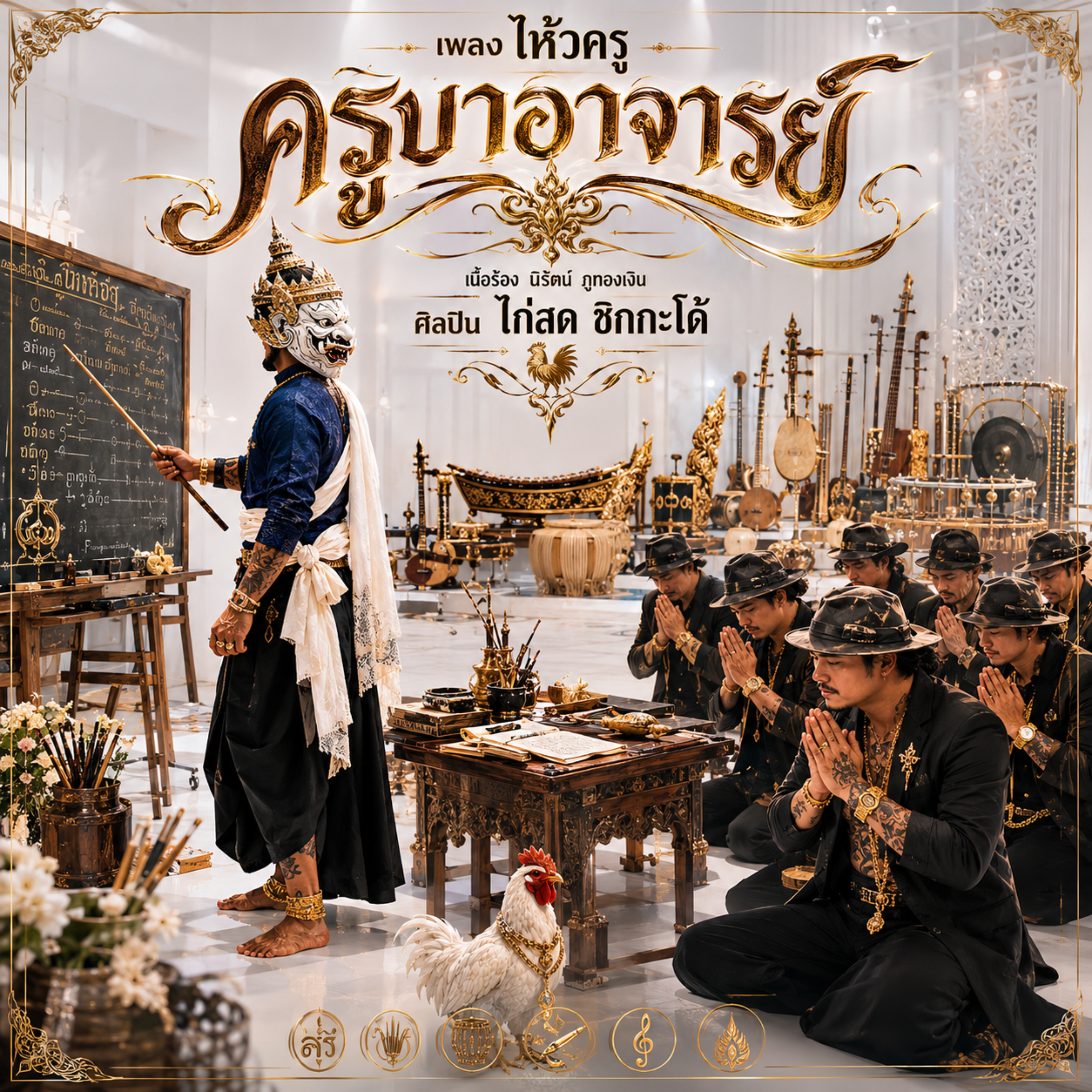 ครูบาอาจารย์ by Nirat Poothongngern cover art