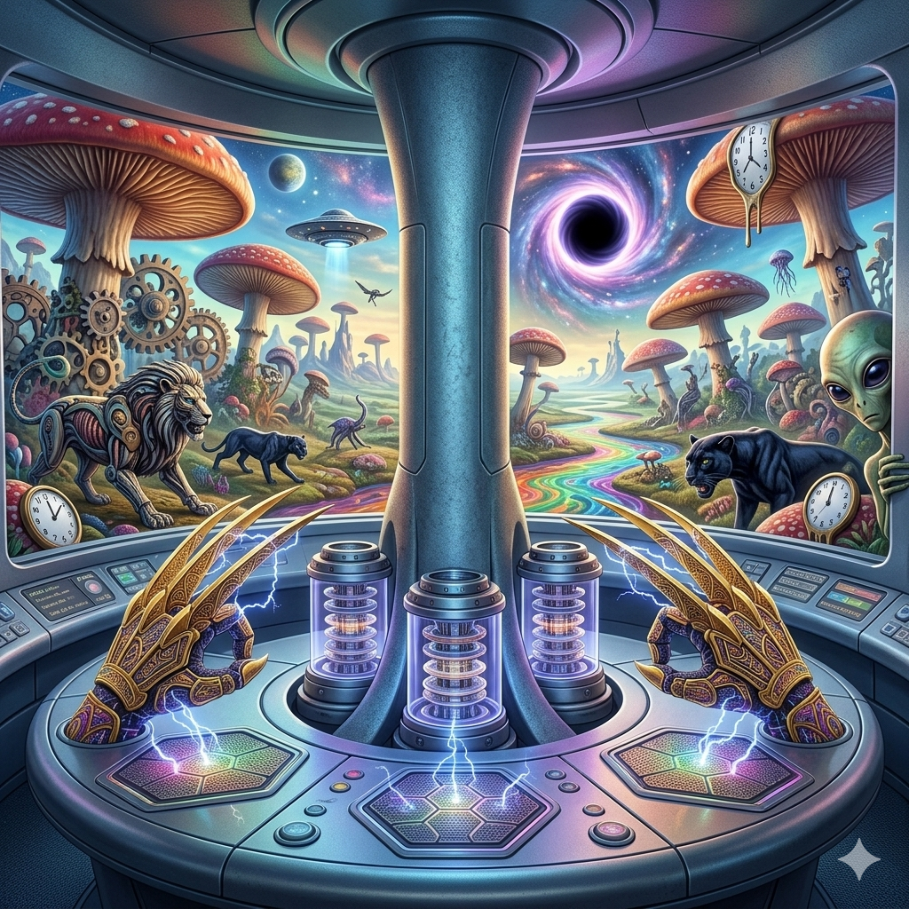 Flying Saucers artwork