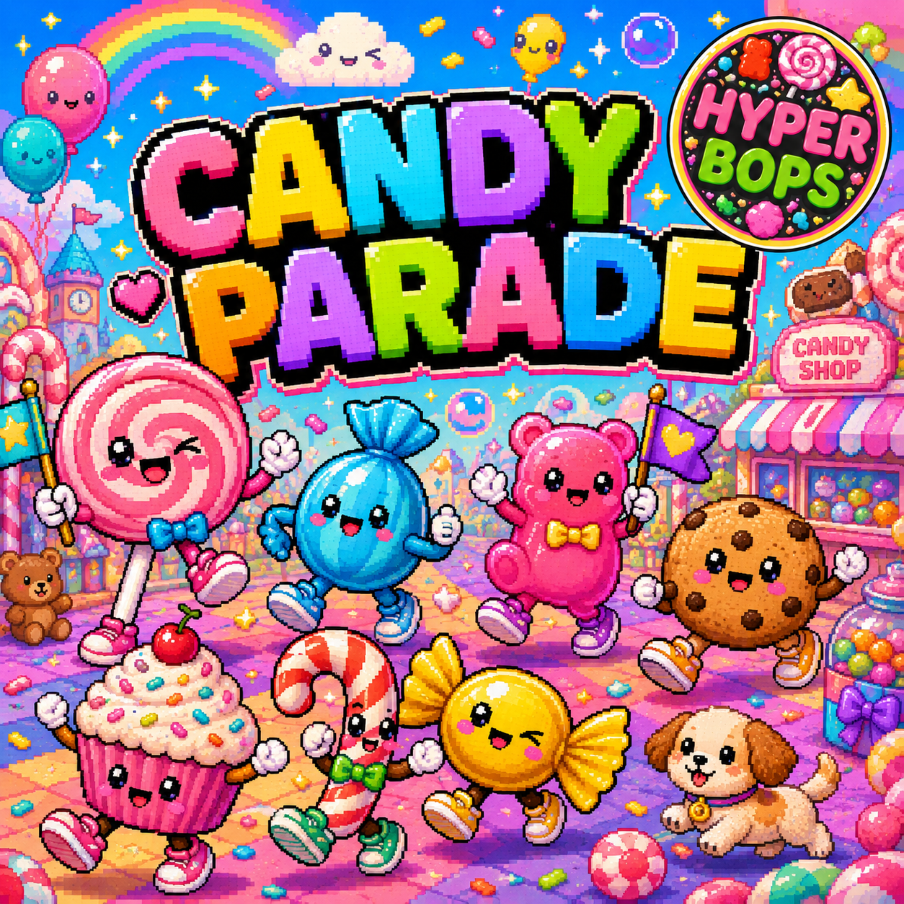 CANDY PARADE (CLAP & POP) by Hyper Bops cover art