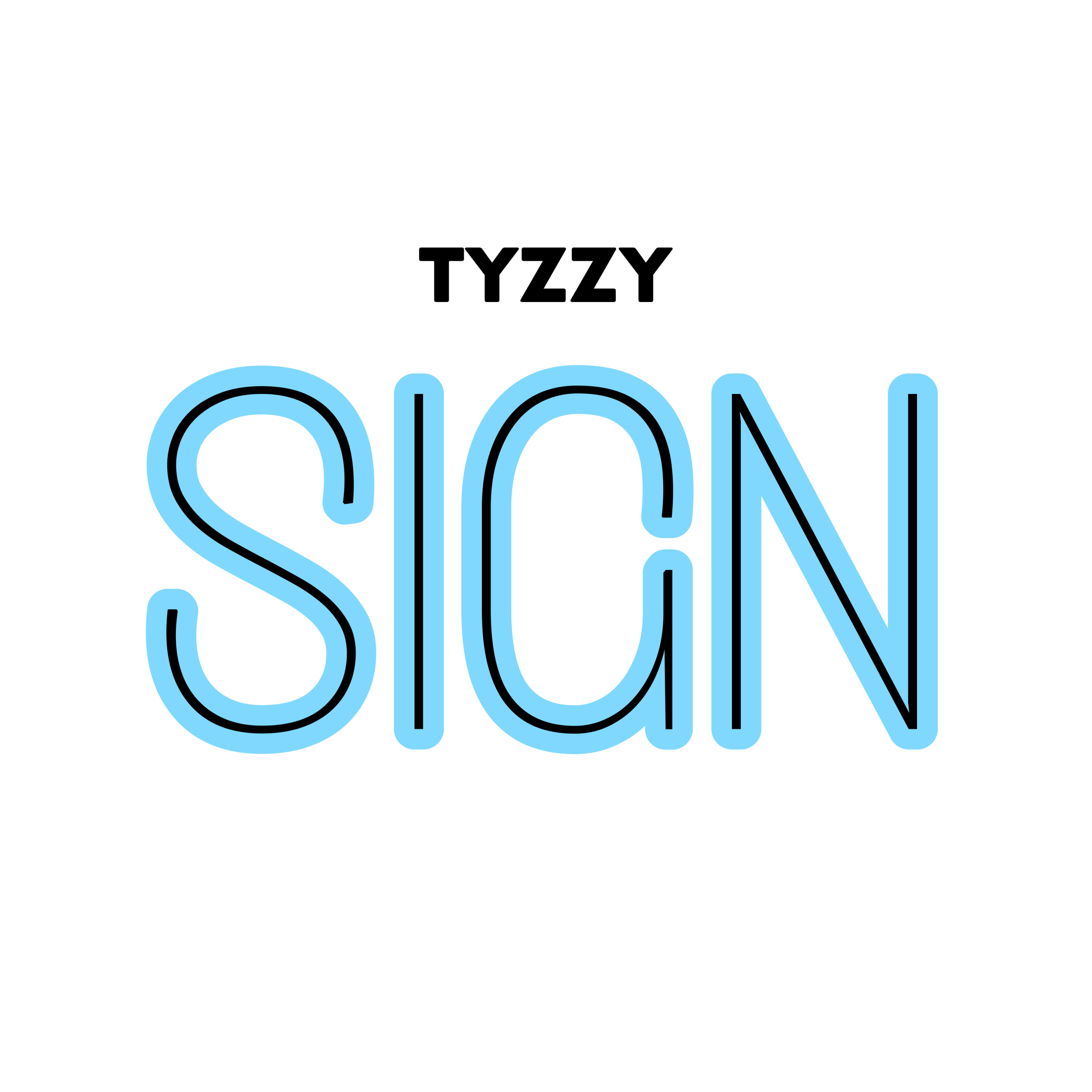 Sign artwork