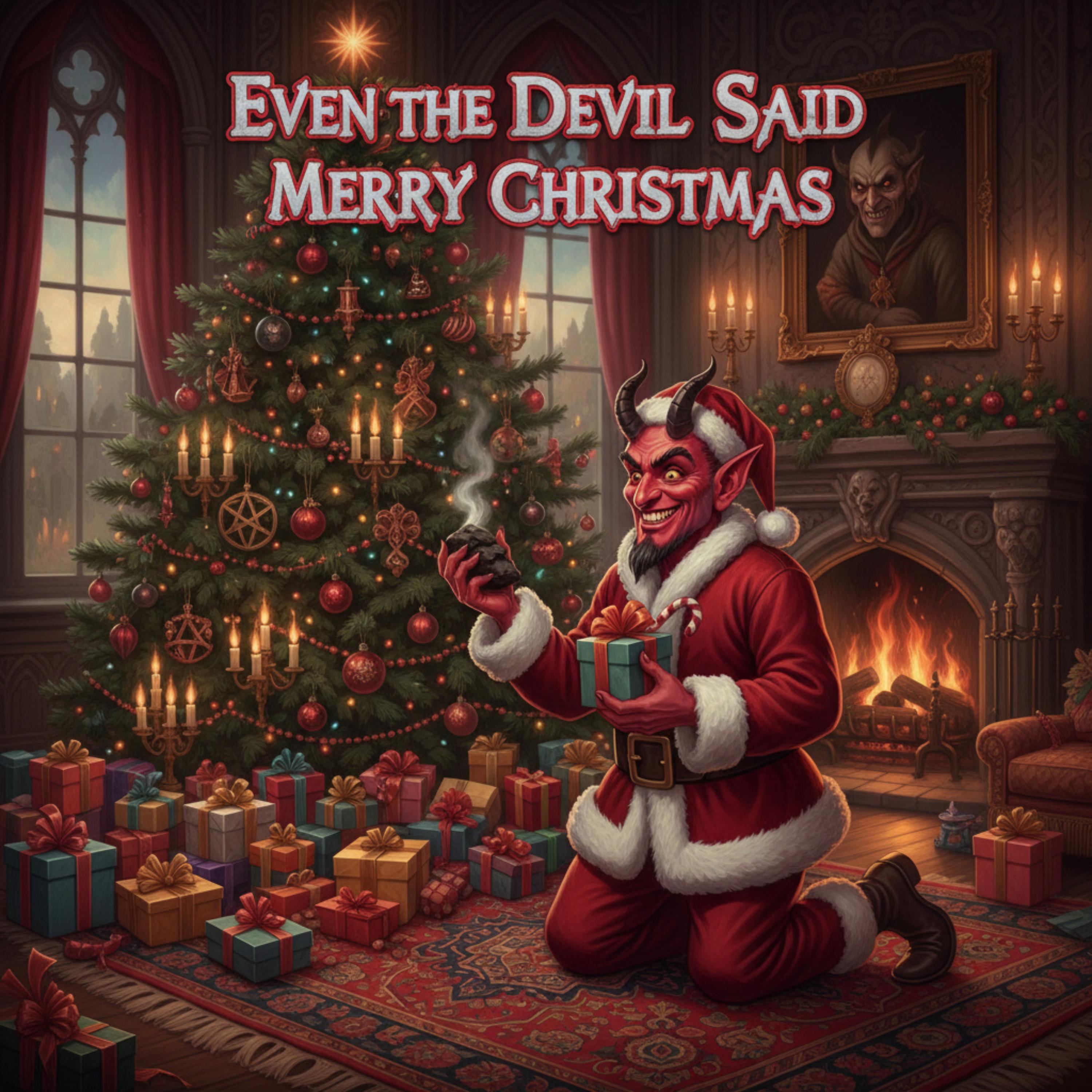 Even The Devil Said Merry Christmas artwork