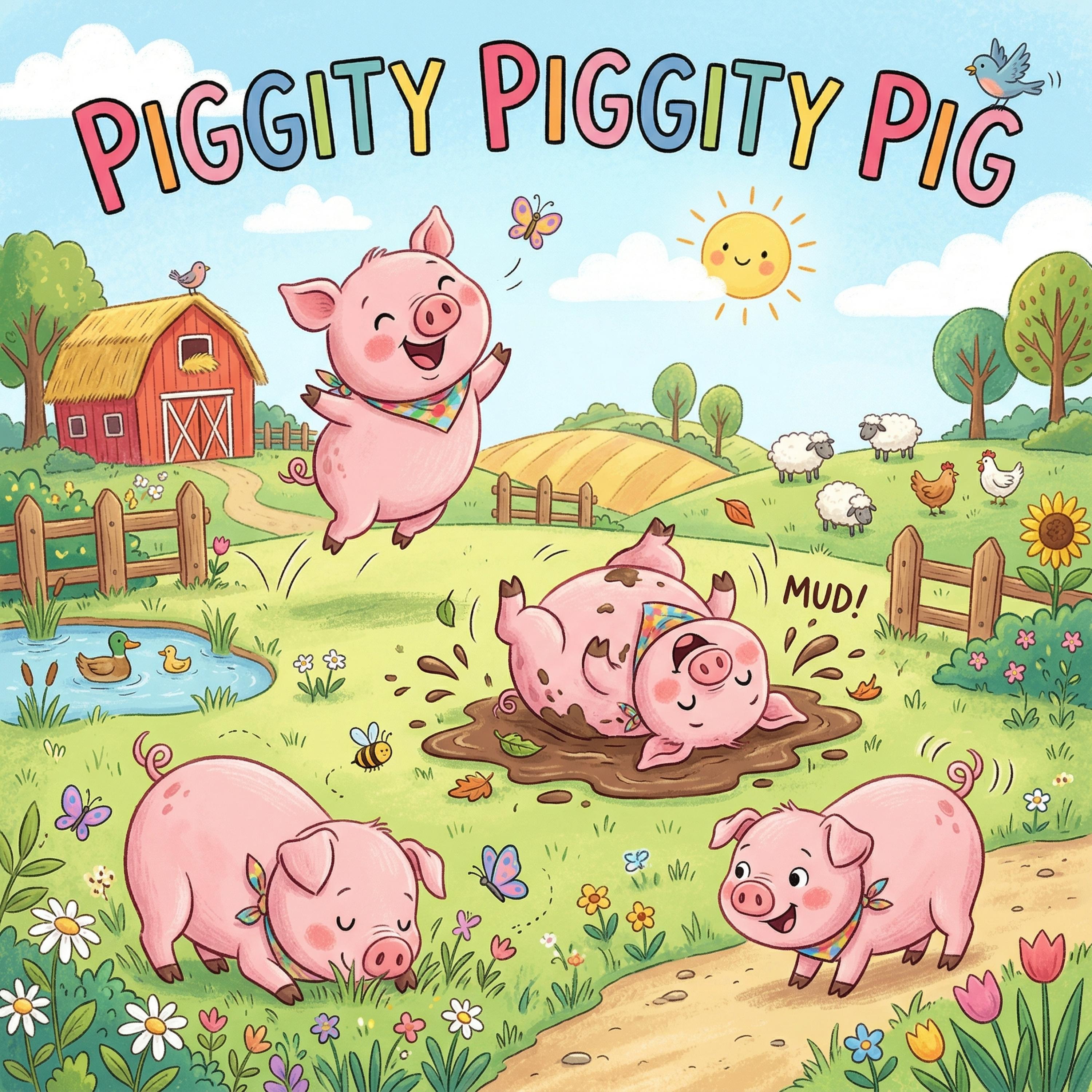 Piggity Piggity Pig artwork