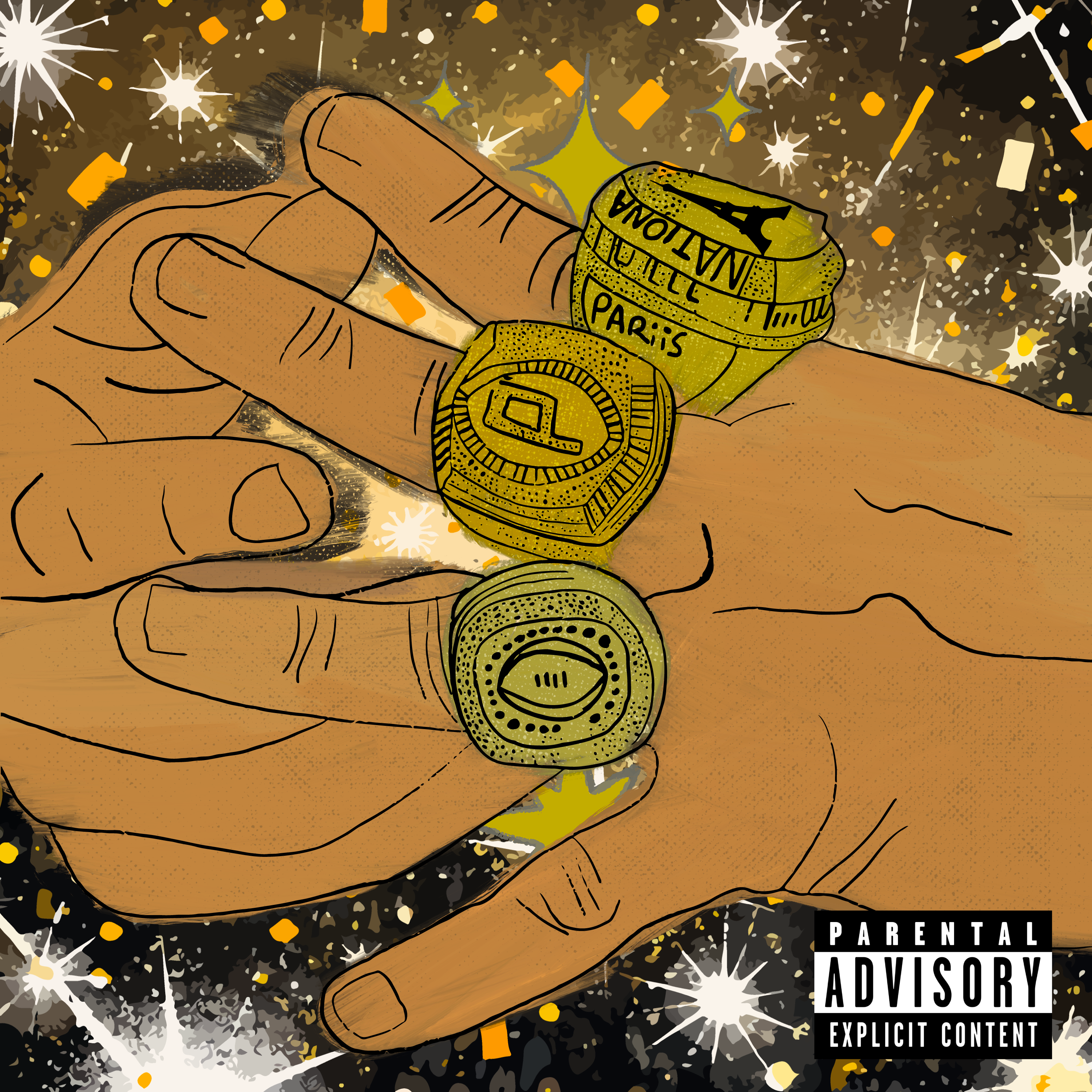 BIG RINGS by Pariis noel cover art