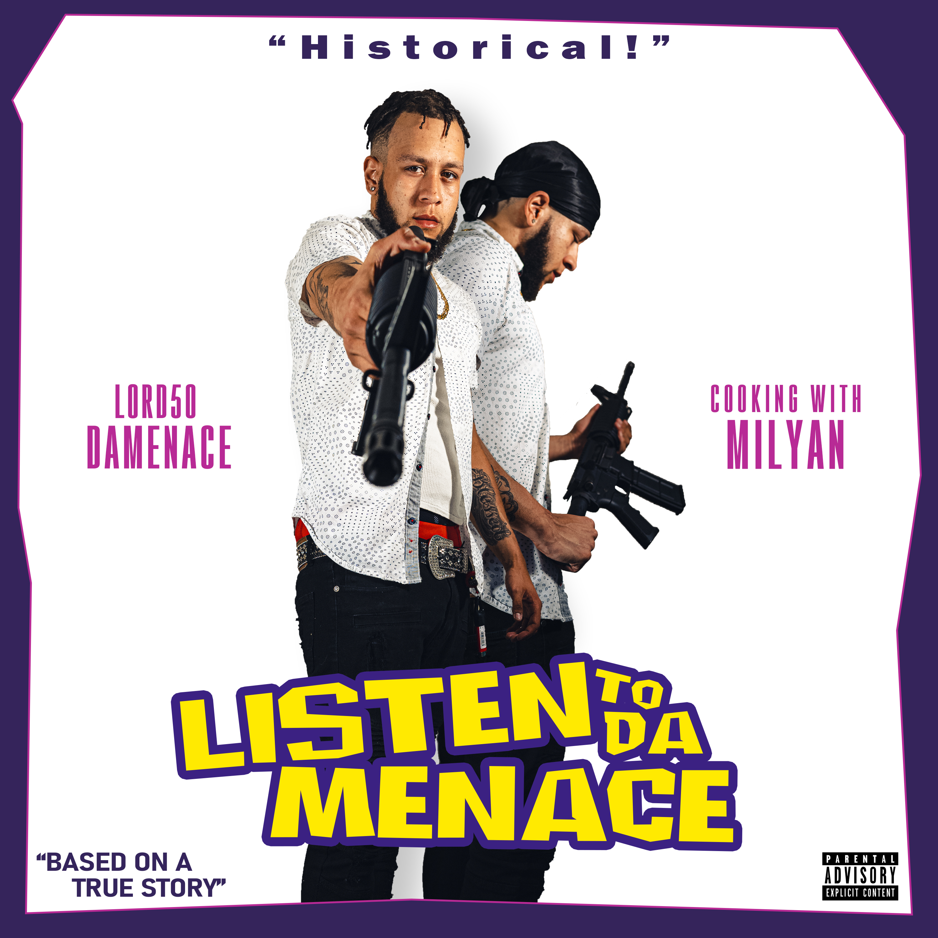 LISTEN TO DA MENACE artwork
