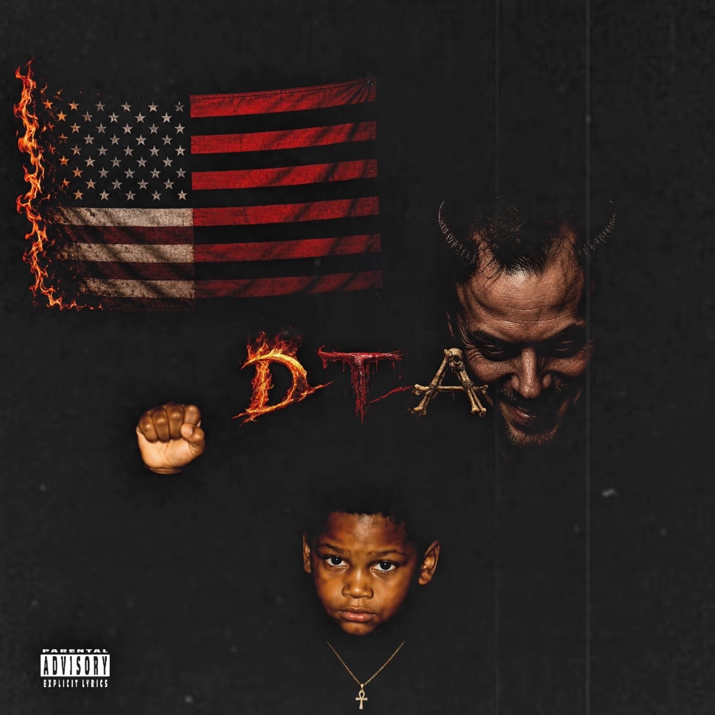 D T A  Don’t Trust America by Makis Raqeem cover art