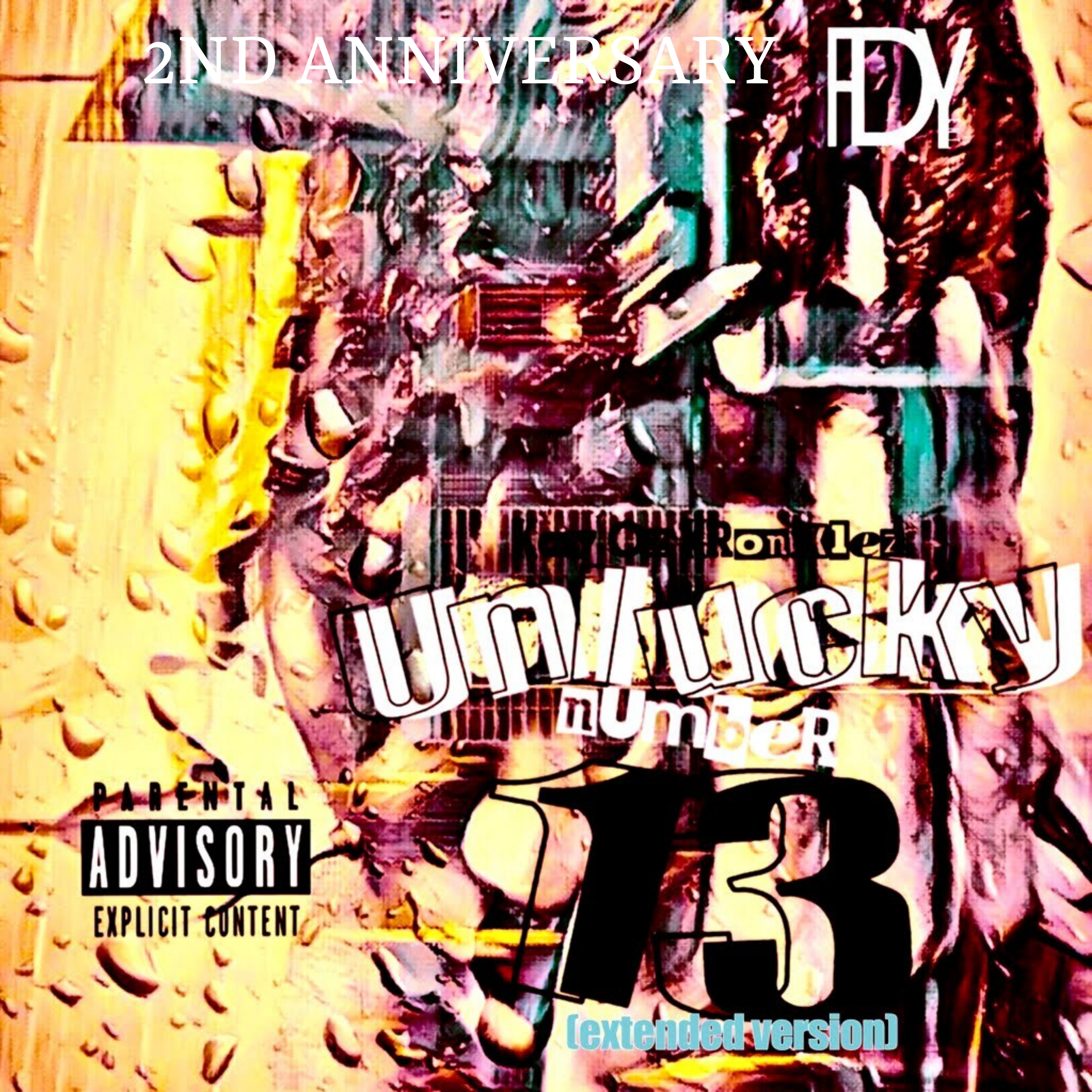 2nd anniversarty of unlucky number 13 (extended version) artwork