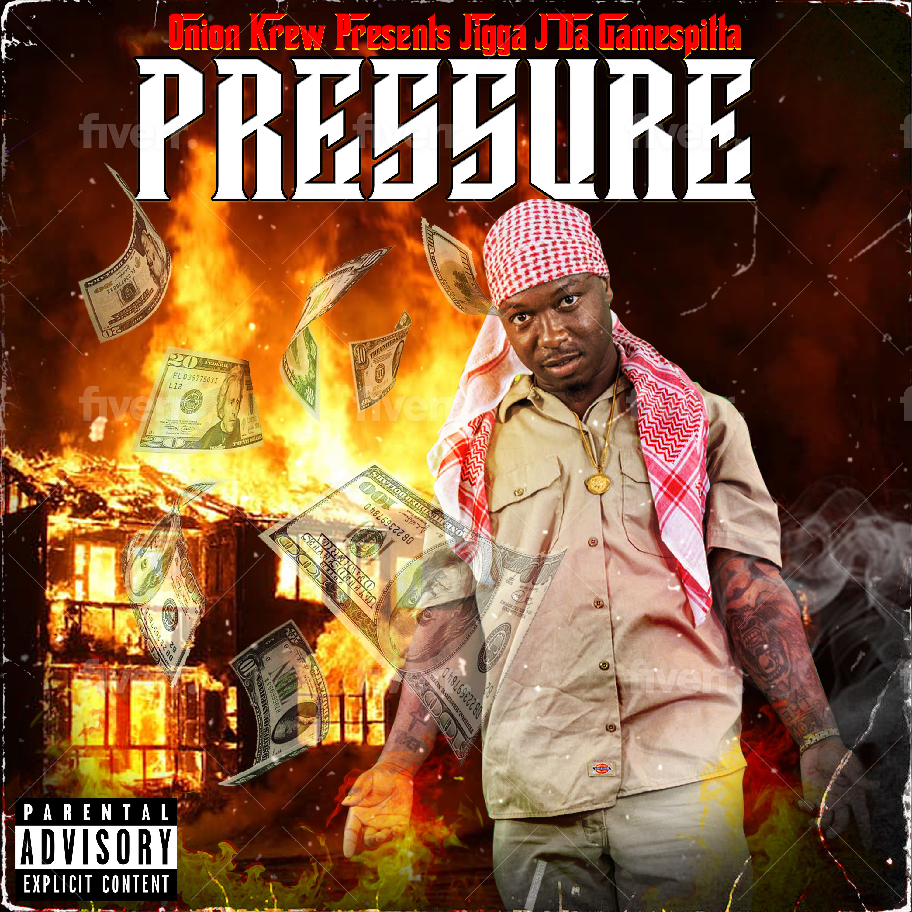 PRESSURE by Jigga J cover art