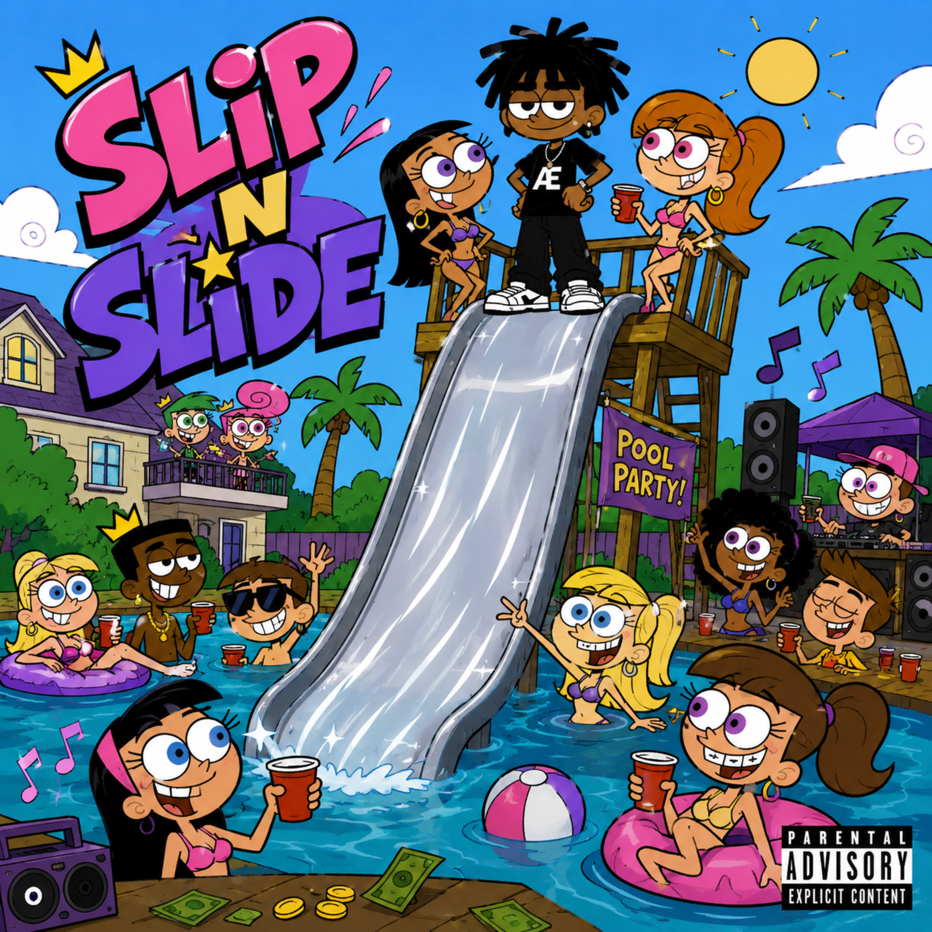 slip n slide by Auxeos cover art