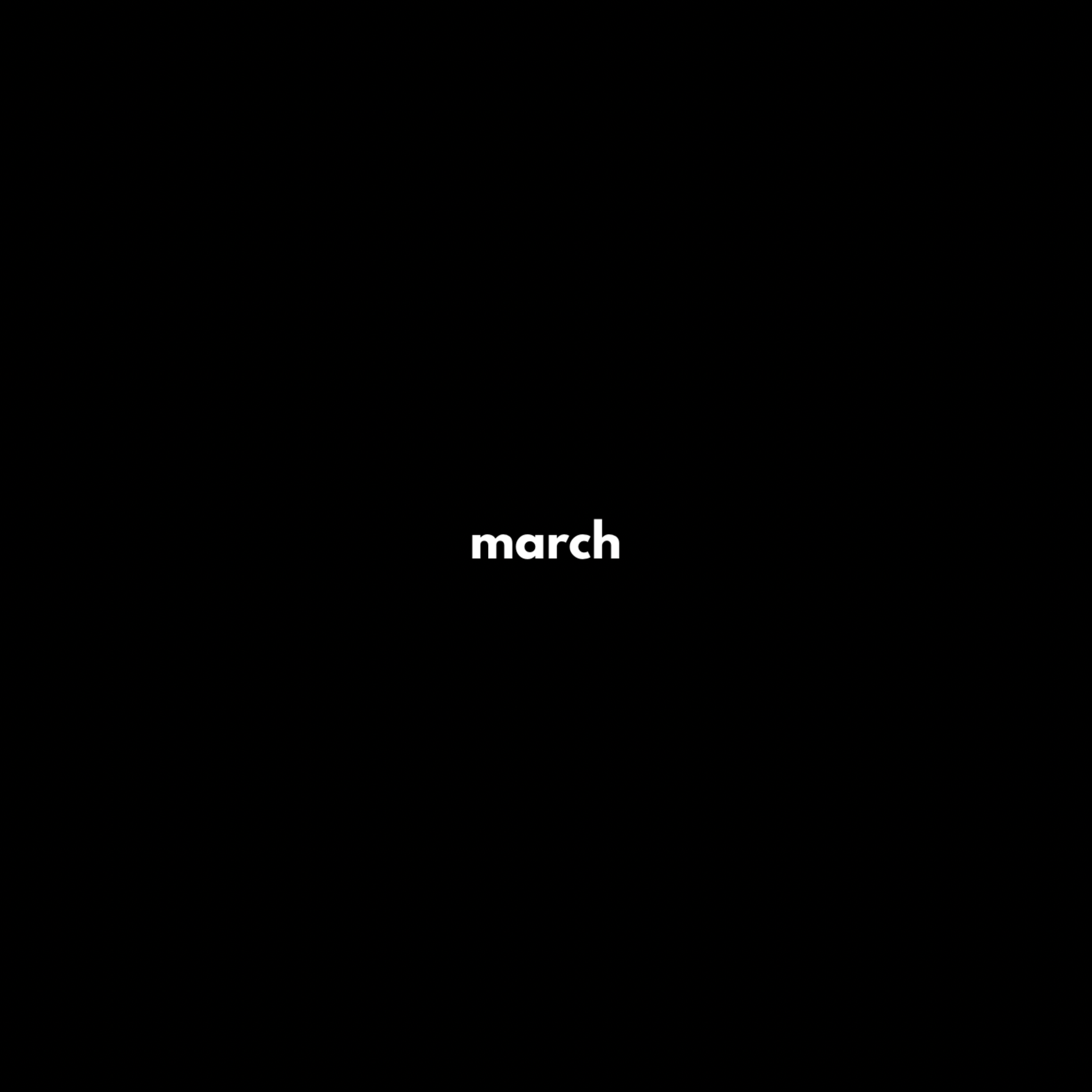 March artwork