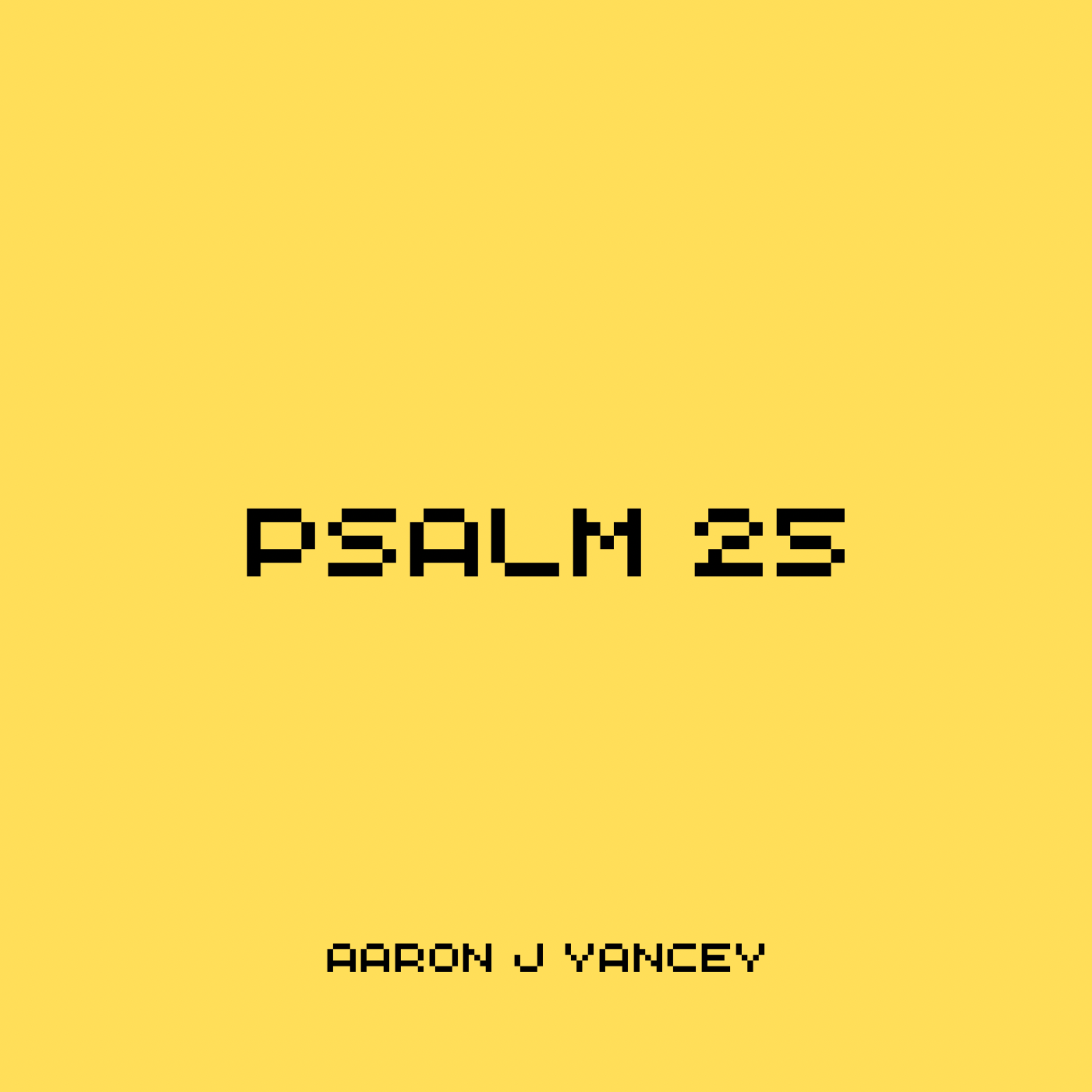 Psalm 25 artwork