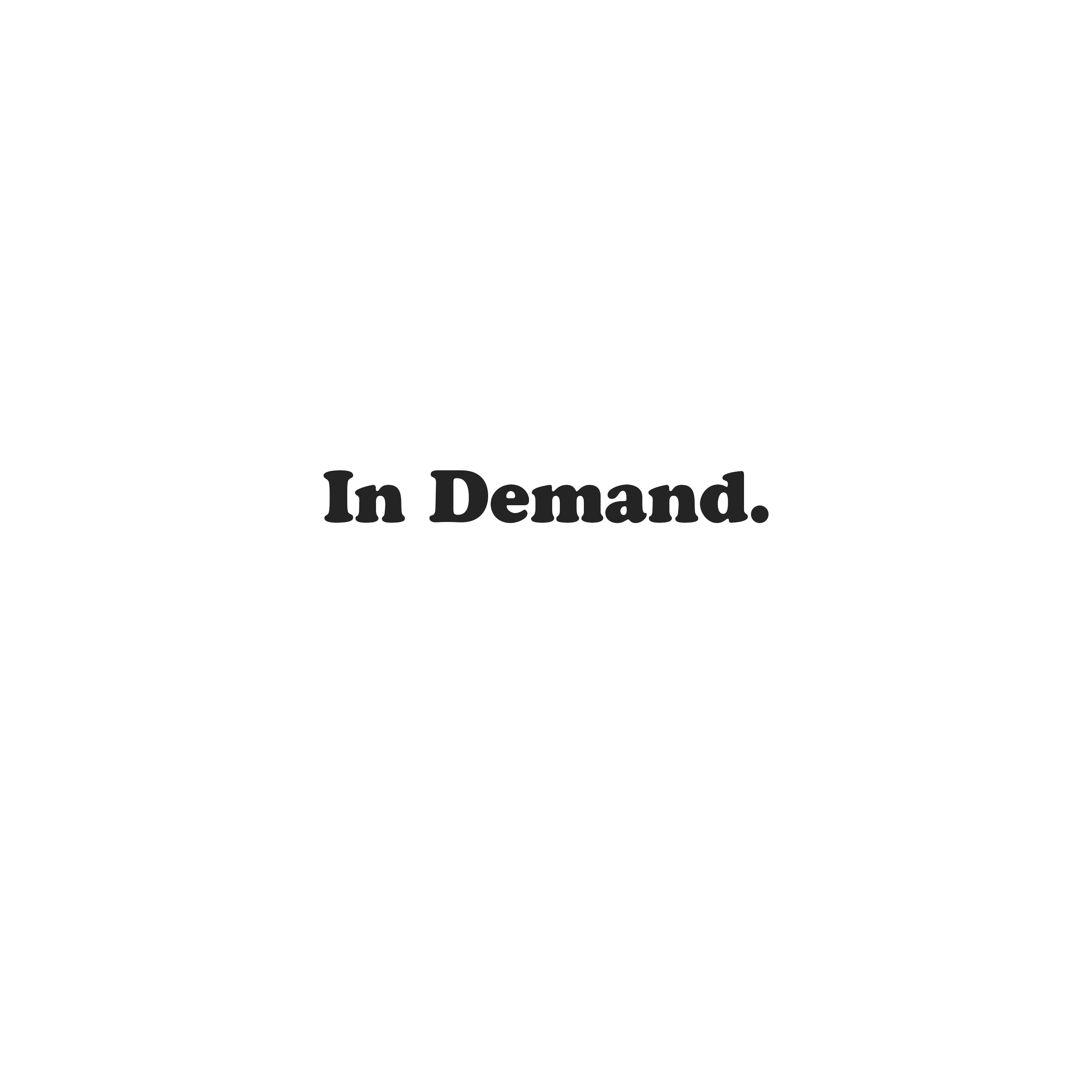 In Demand artwork