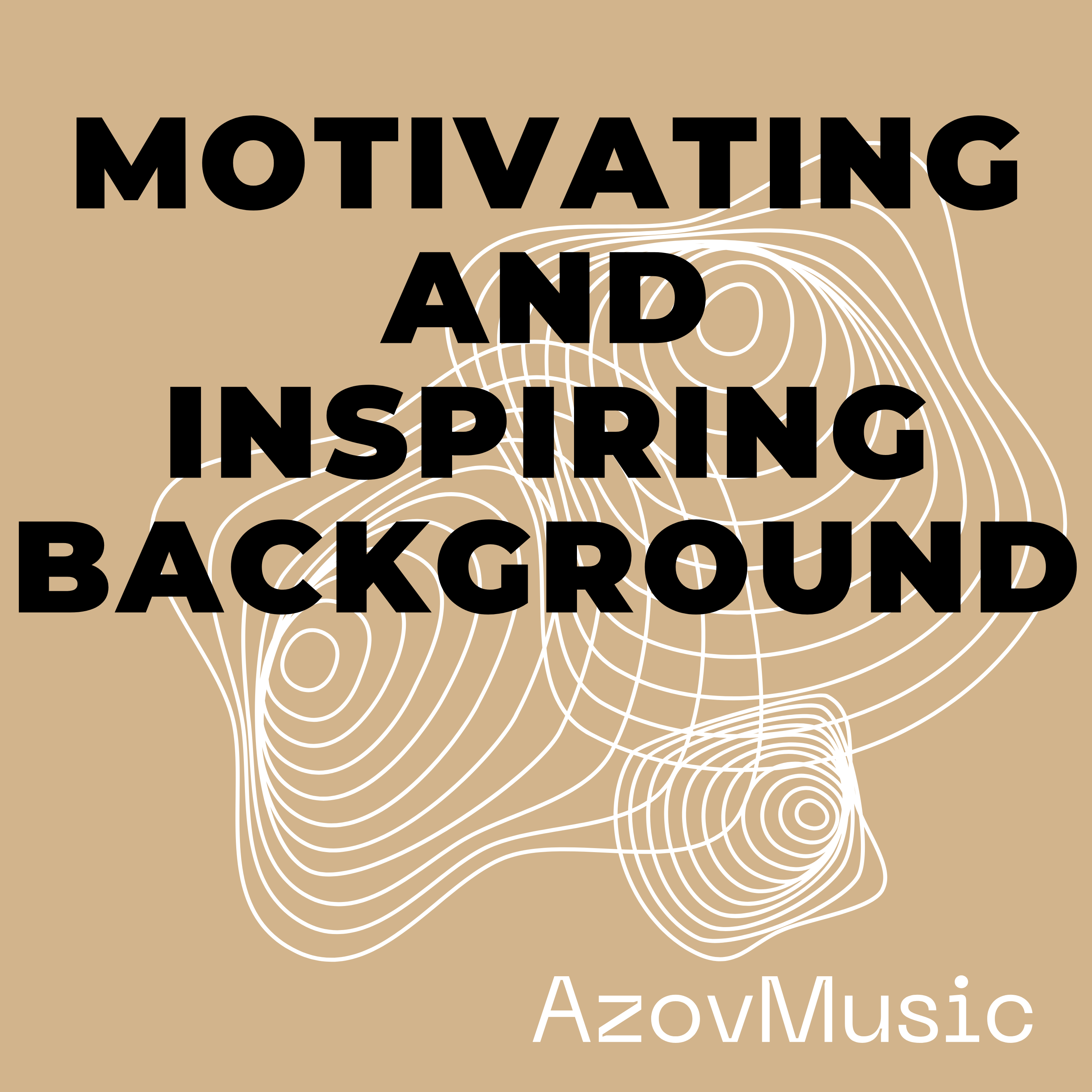 Motivating and inspiring background artwork