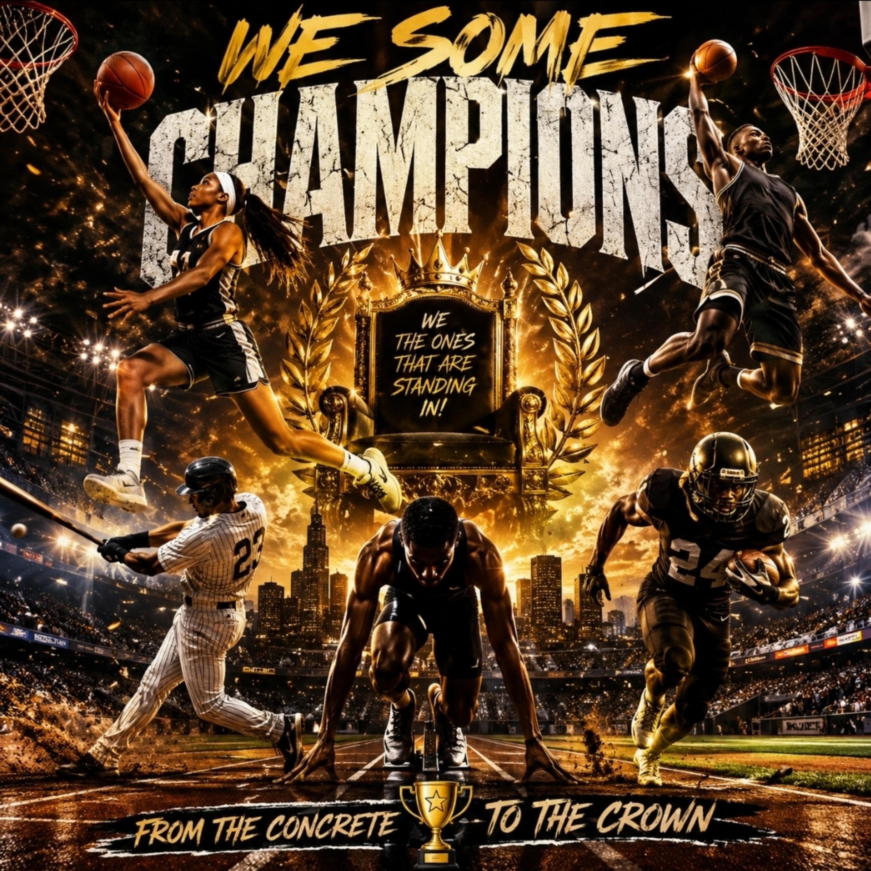 WE SOME CHAMPIONS by Shandrea Miles cover art