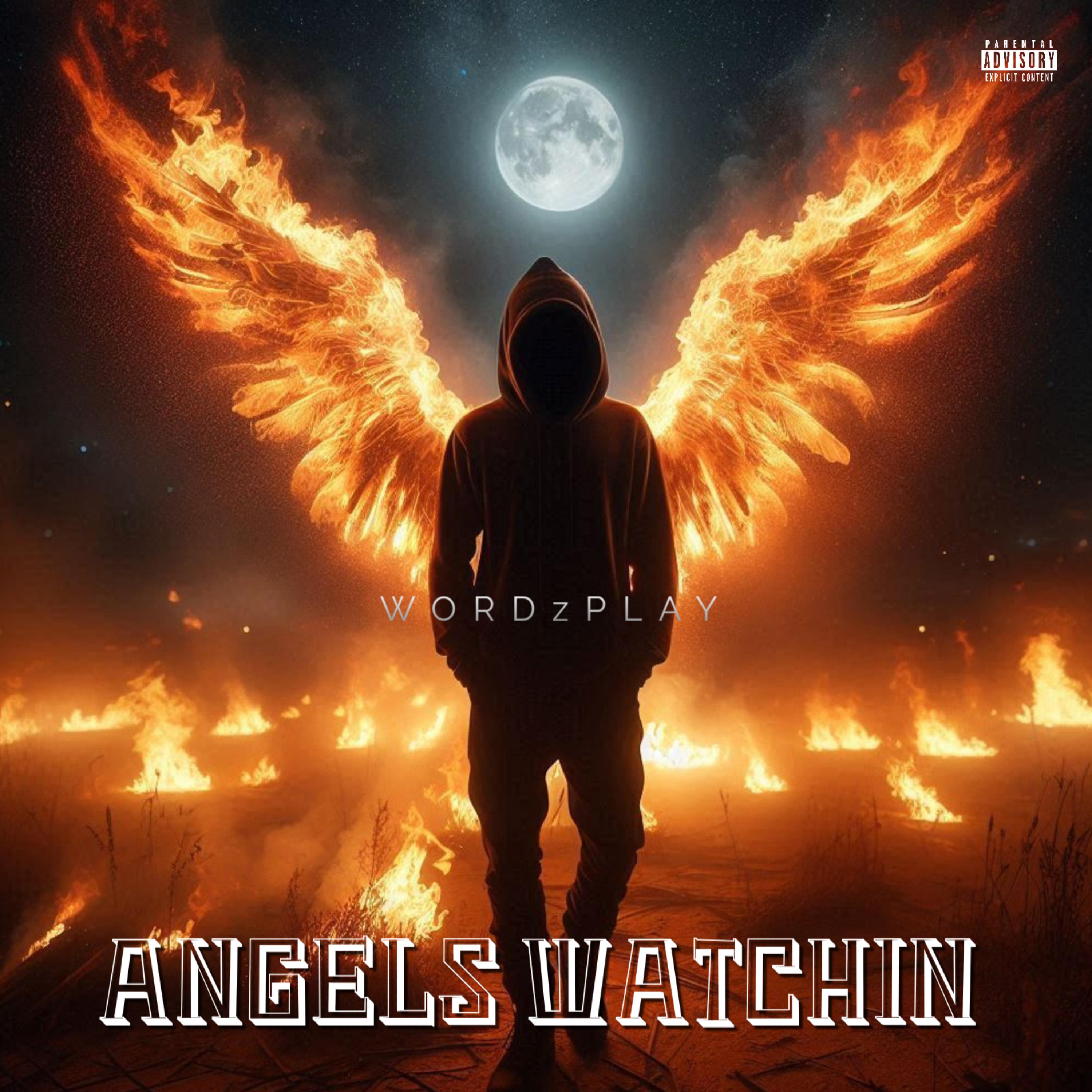 angels watchin artwork