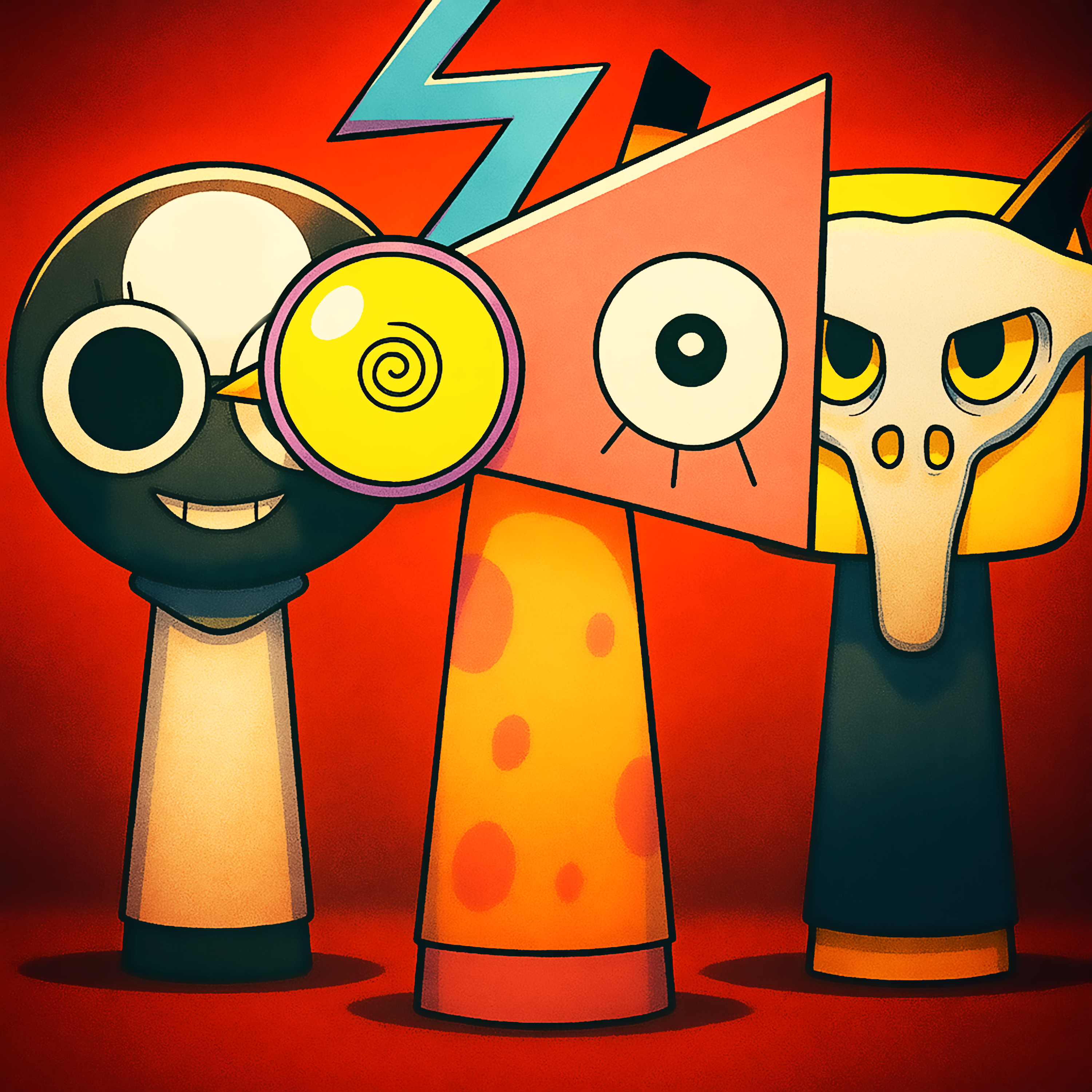 Sprunki Toodles Cultist Zooble Phase 4 artwork