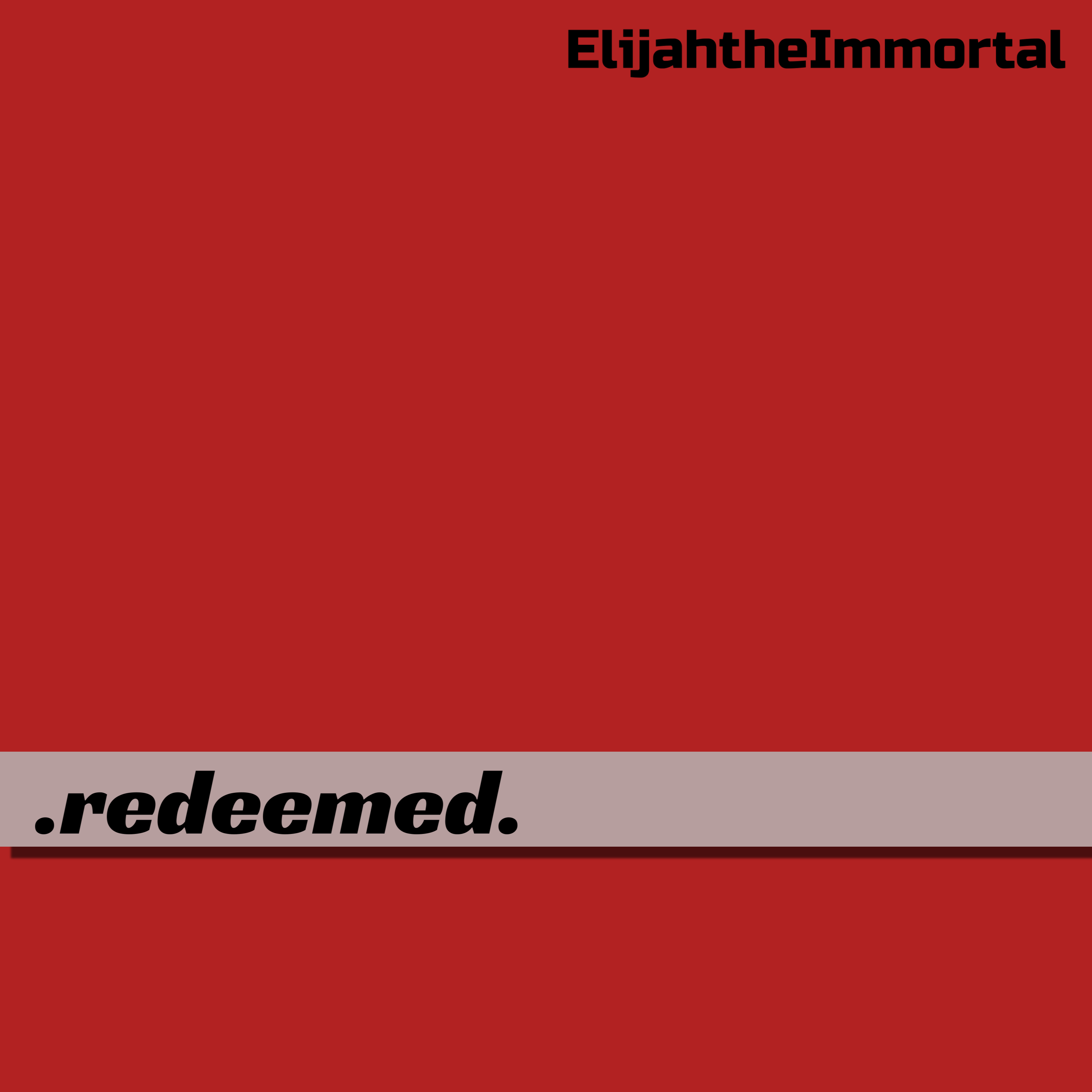 .redeemed. artwork