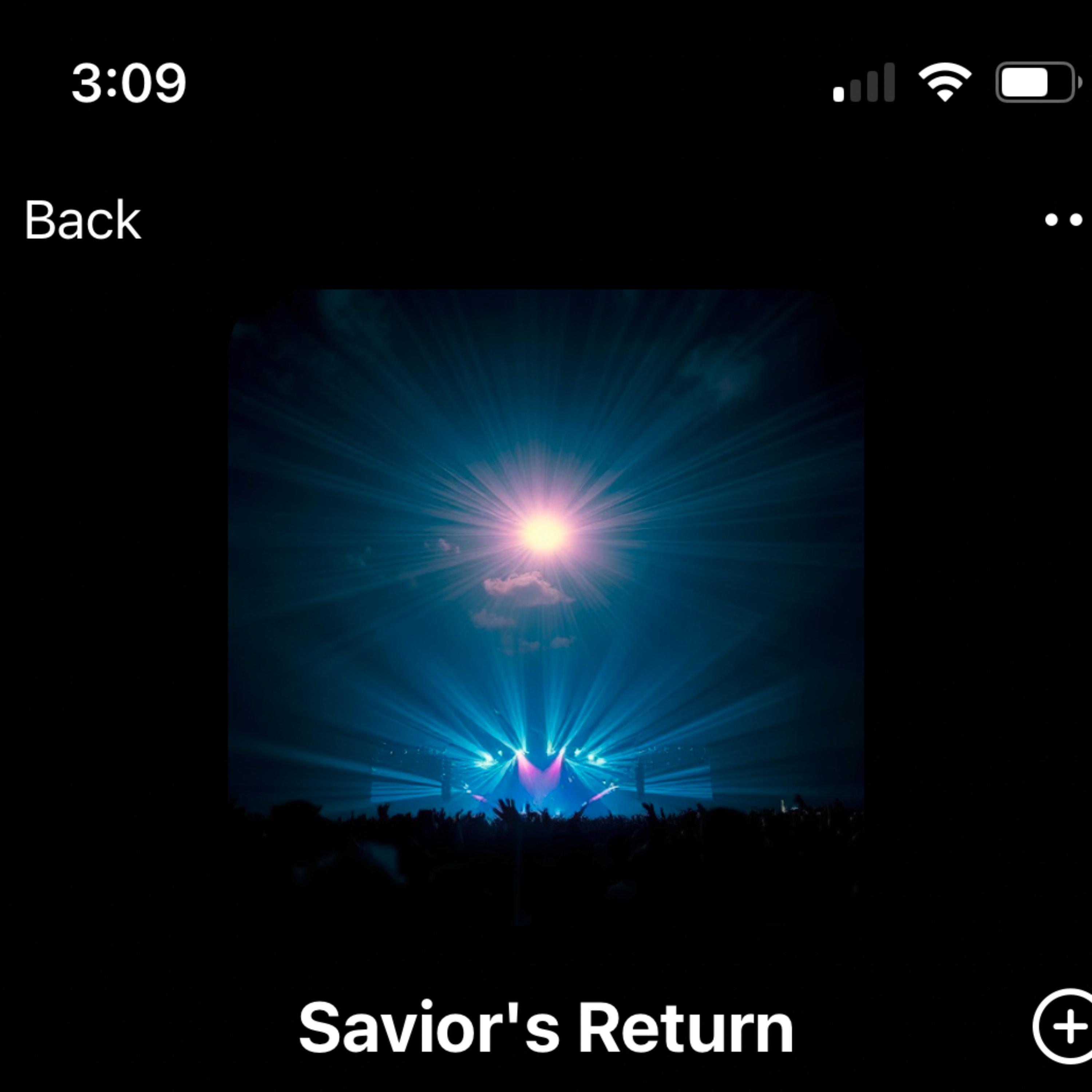 Savior’s Return artwork