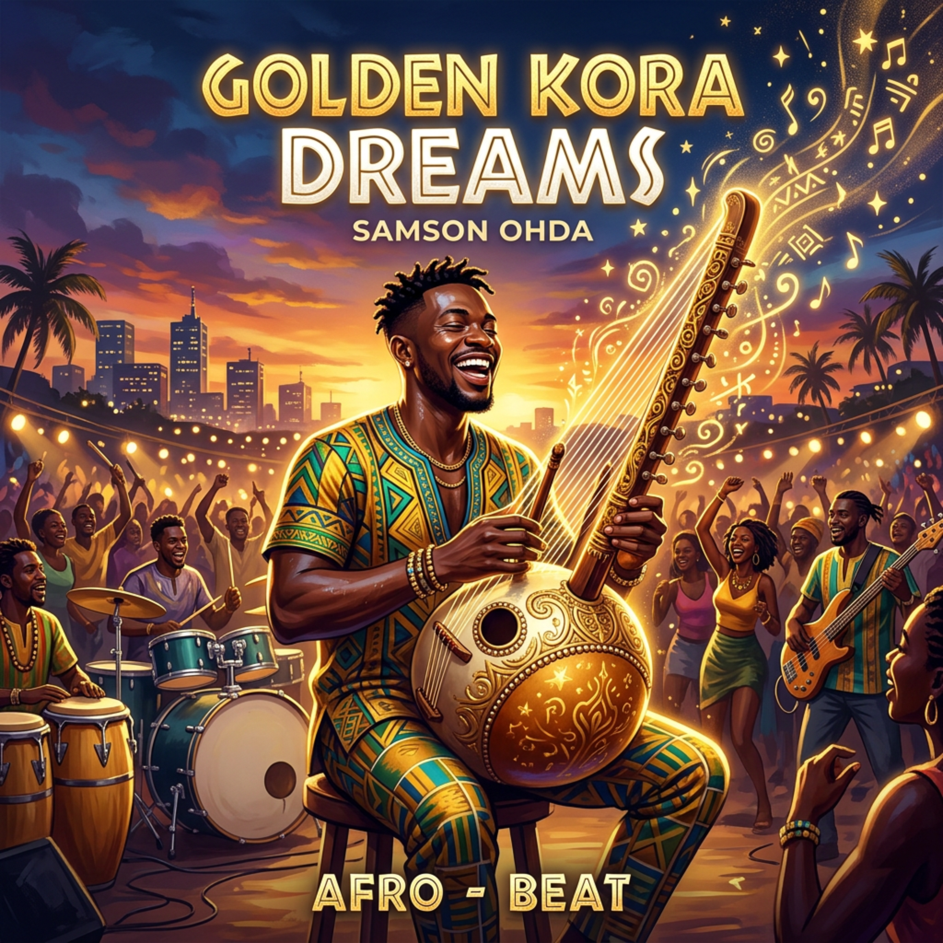 Golden Kora Dreams by Samson Ohda  cover art