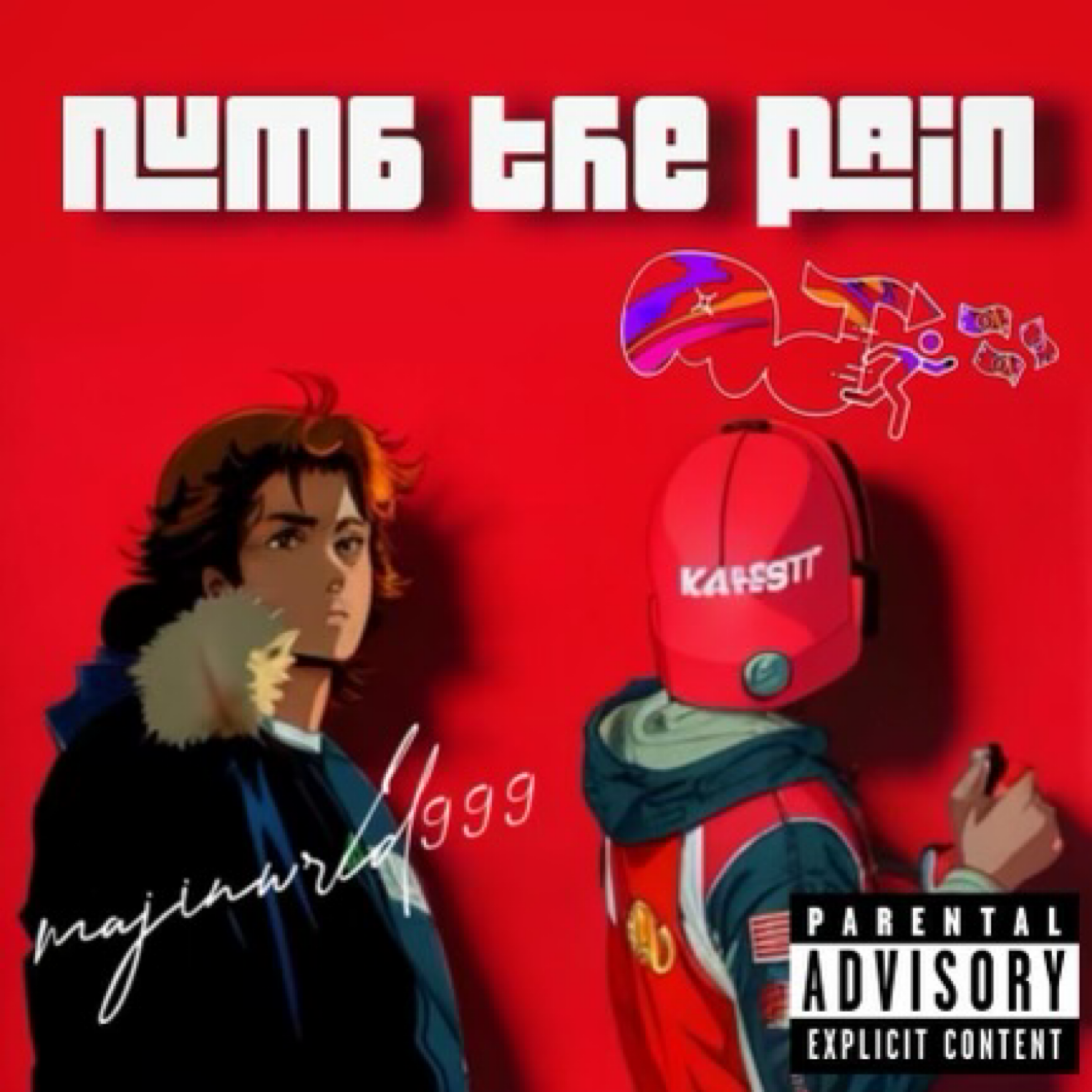 Numb The Pain by AjPaPercHaze cover art