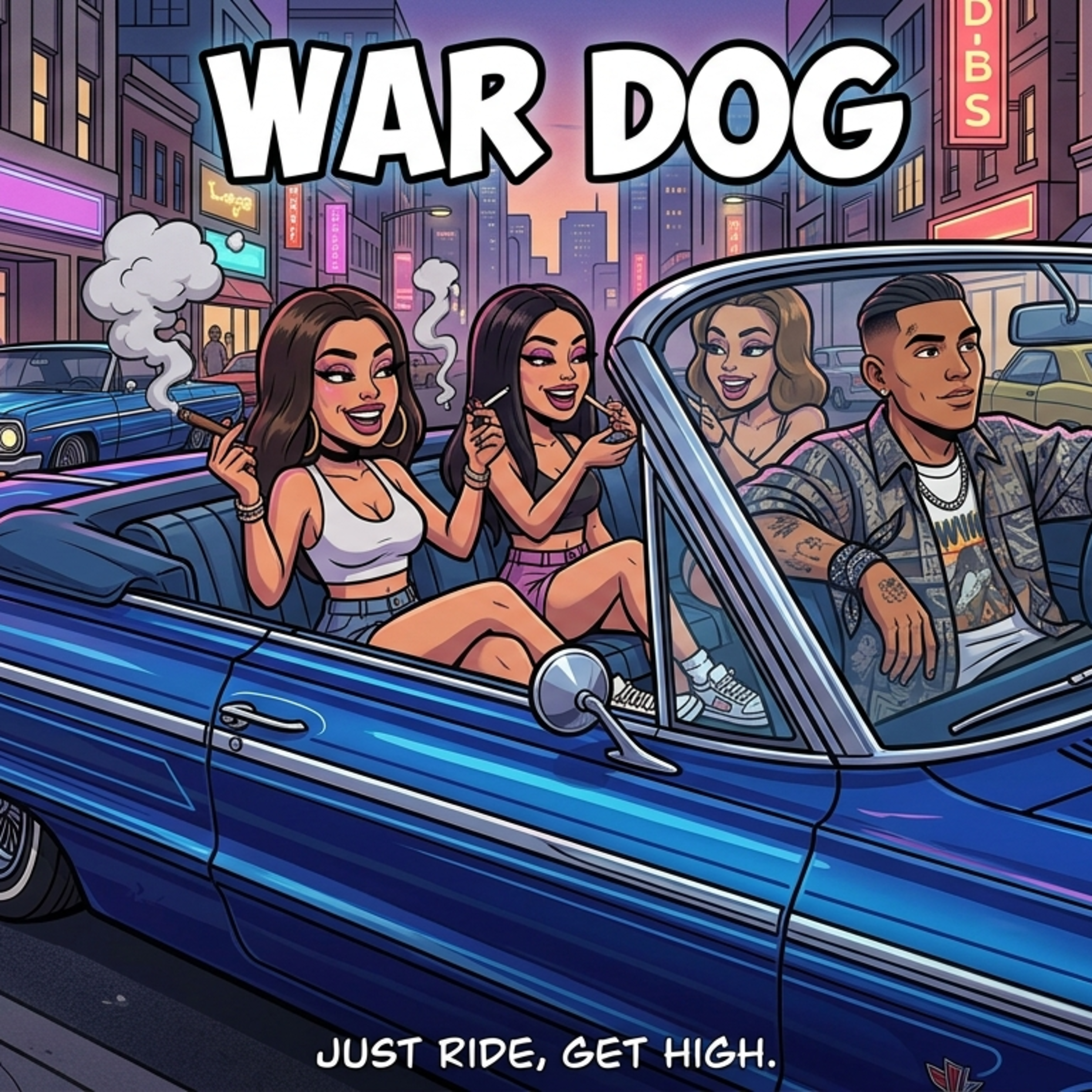 Just Ride, Get High artwork