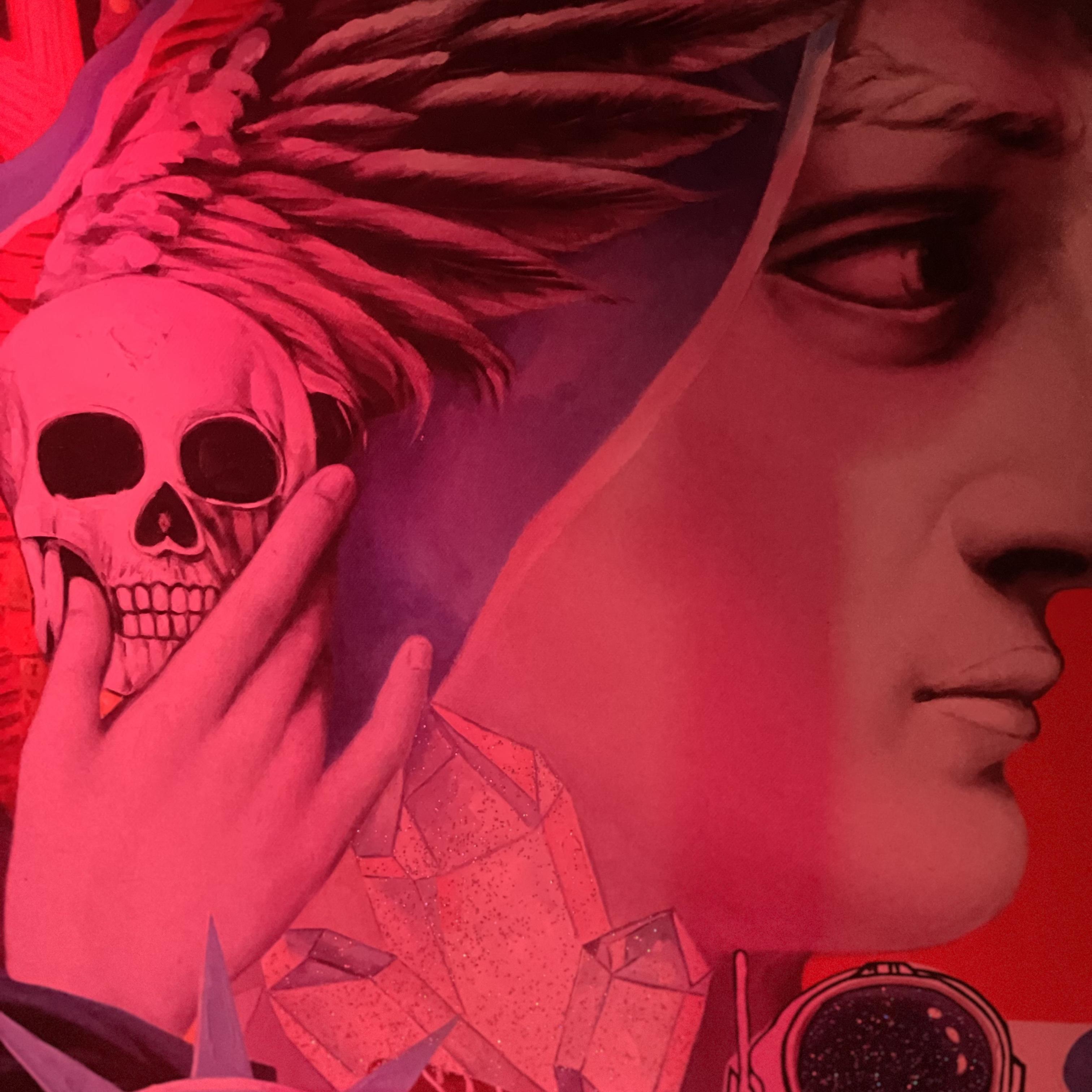 Red artwork
