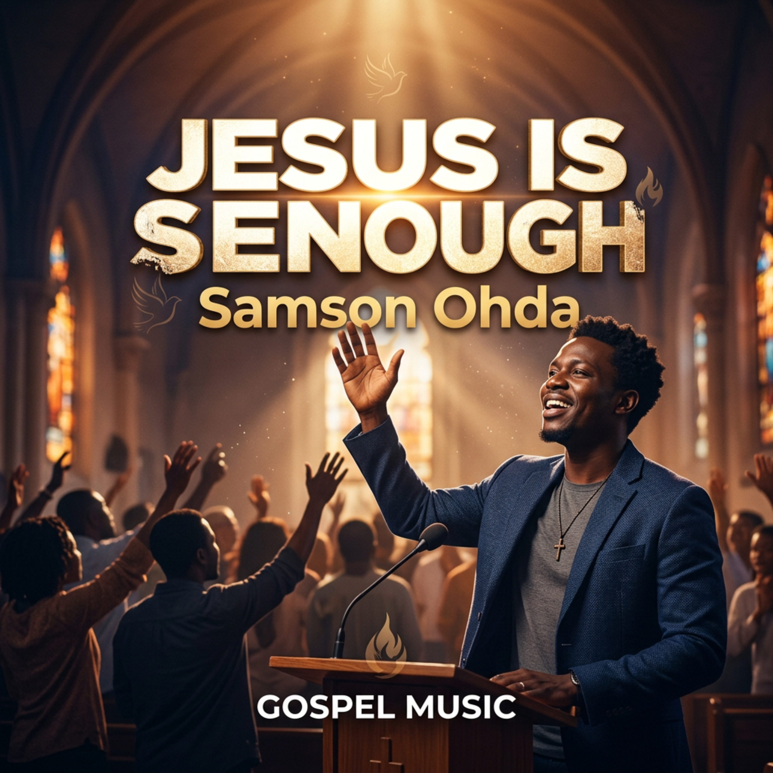 Jesus Is Enough by Samson Ohda  cover art