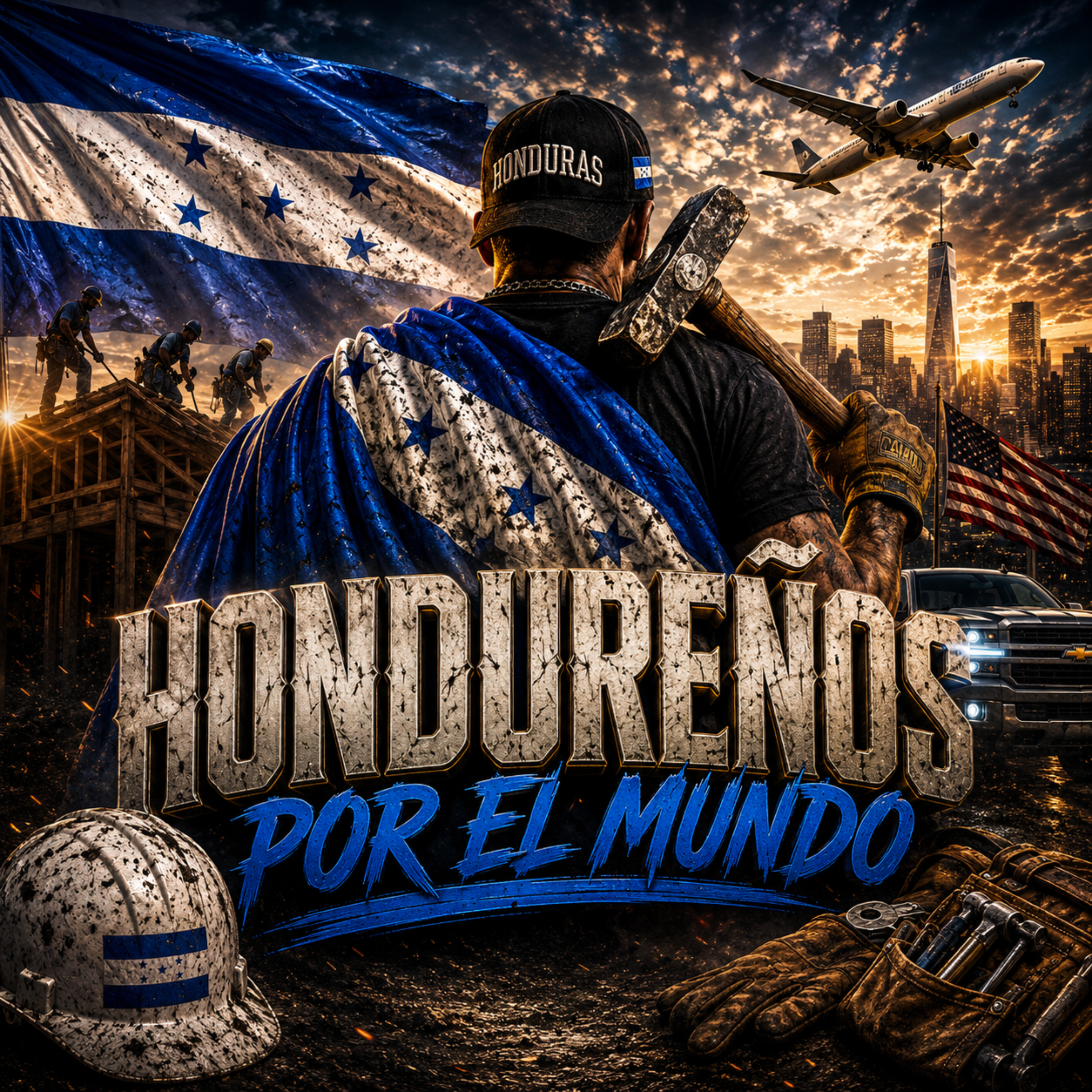 Hondureños Por El Mundo by El Invisible cover art