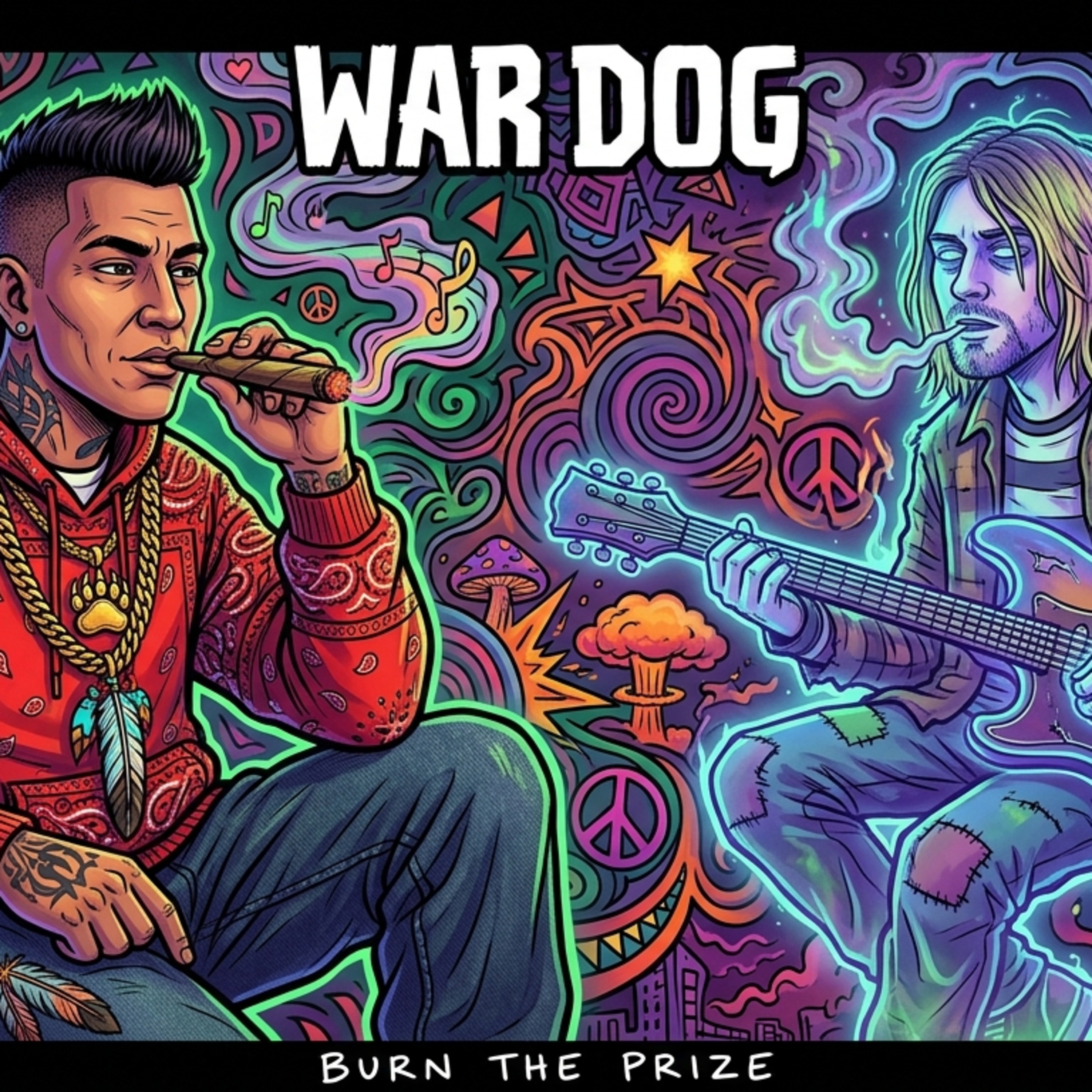 Burn The Prize by War Dog cover art