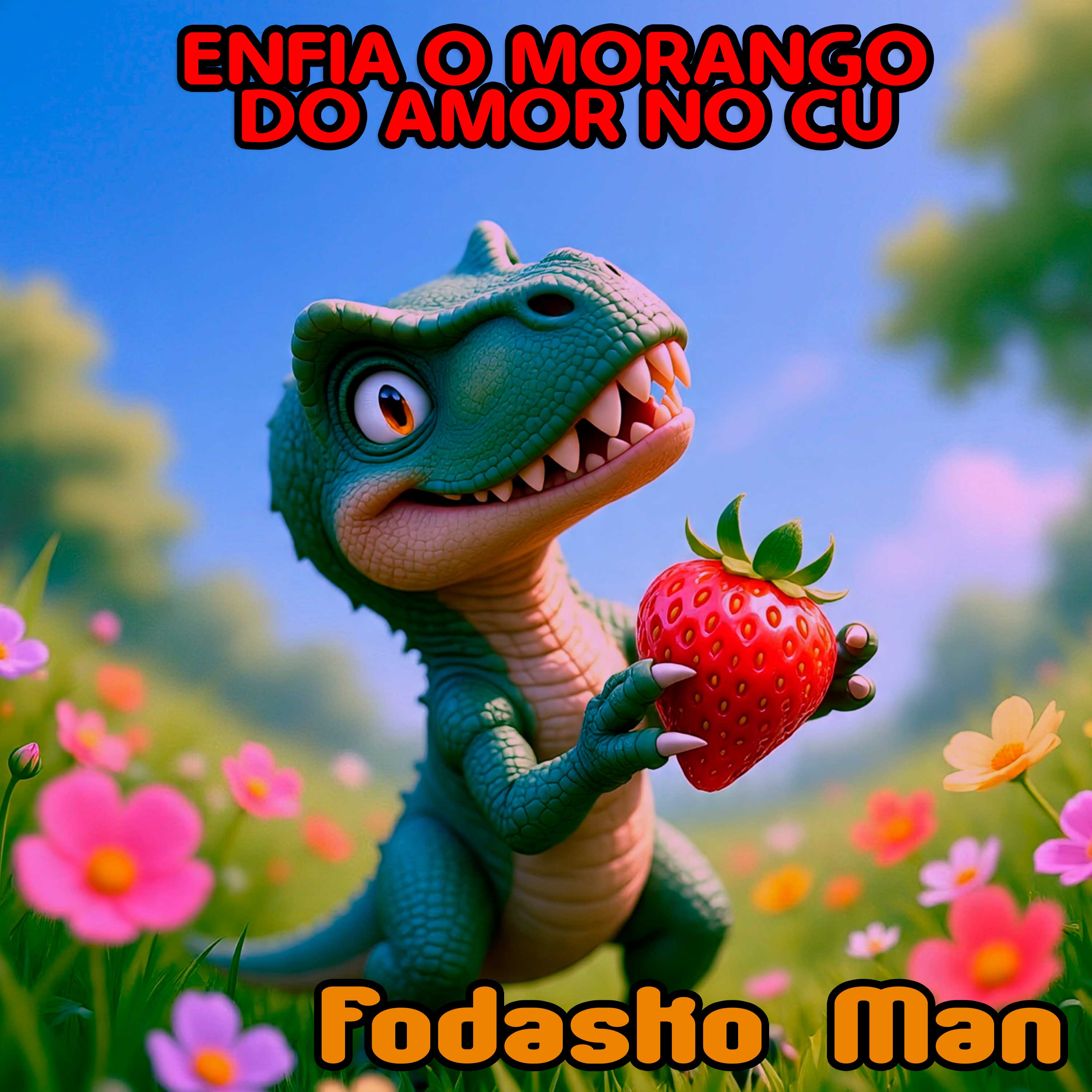Enfia o morango do amor no cu artwork