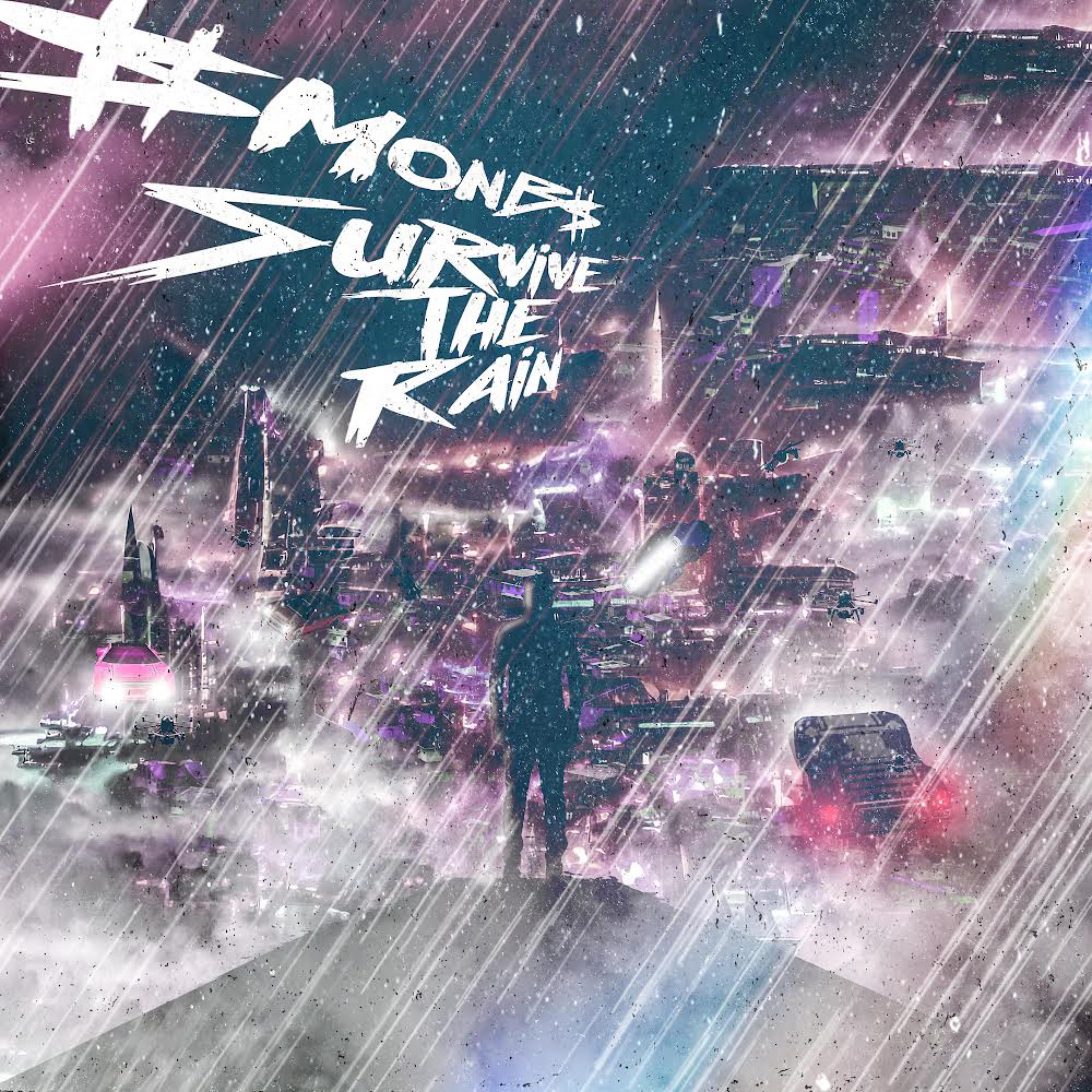 survive the rain by $MonB$ cover art